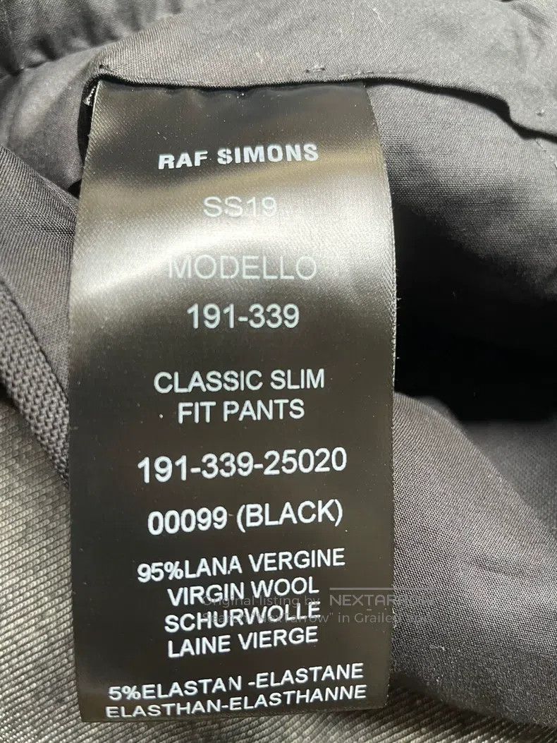 Raf Simons Raf simons 19ss Ralph Simon trousers Size US 34 / EU 50 - 7 Thumbnail
