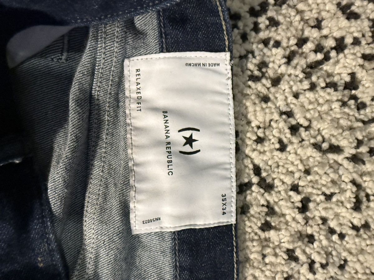 Banana Republic Banana Republic Baggy Y2K Denim Jeans Size US 35 - 2 Thumbnail