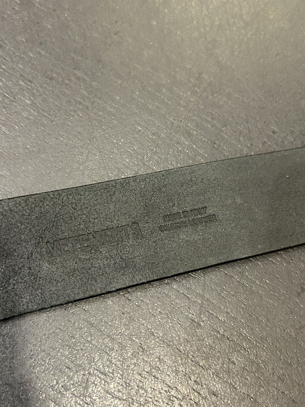 Vetements Vetements Binder Clip Leather Belt Size ONE SIZE - 7 Thumbnail