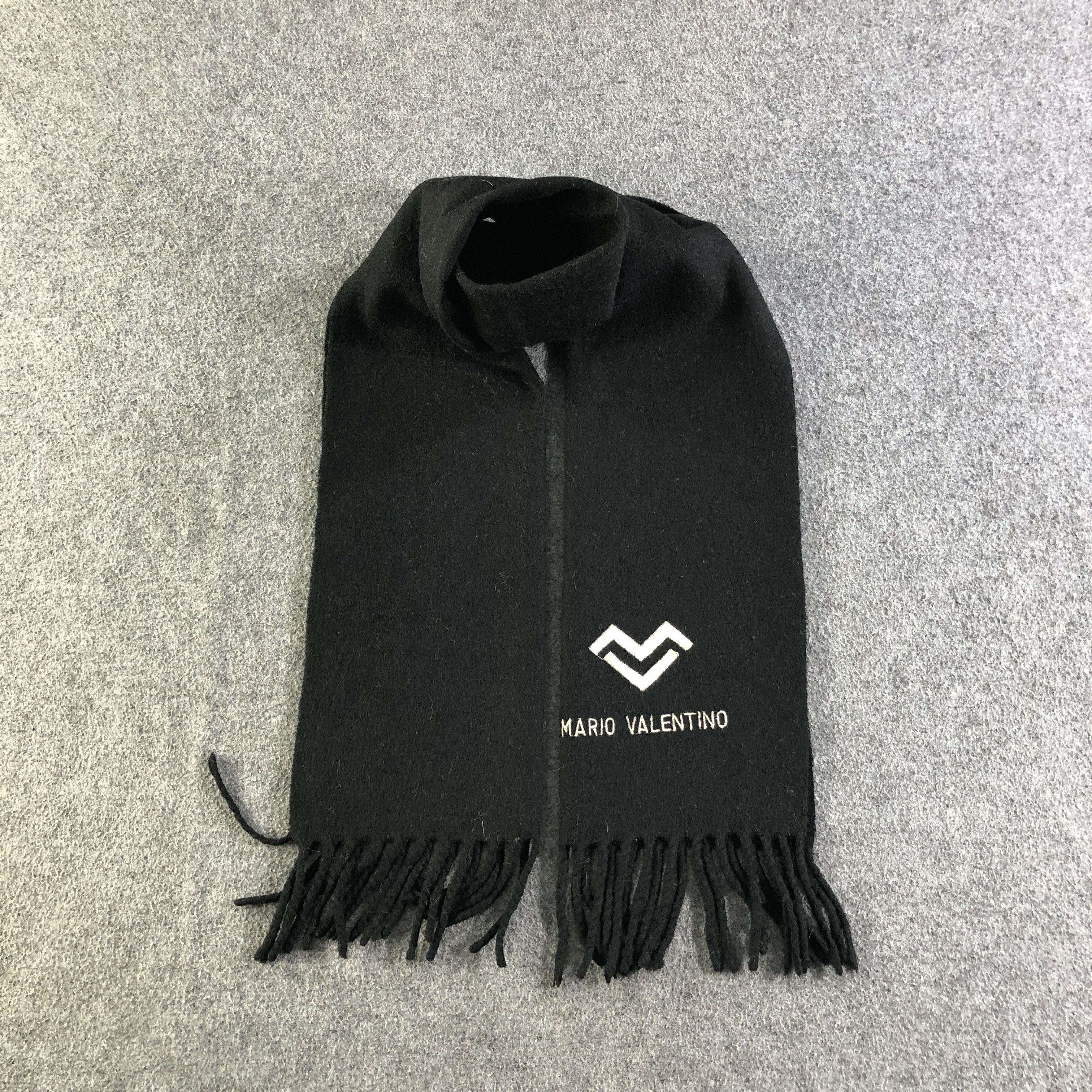 Mario Valentino Mario Valentino Wool Scarf Muffler Neckwear V2753 Size ONE SIZE - 1 Thumbnail