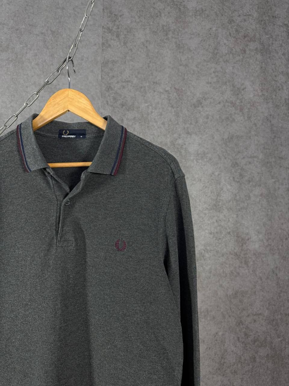 Fred Perry Fred Perry casual designer polo longsleeve Size US M / EU 48-50 / 2 - 2 Thumbnail
