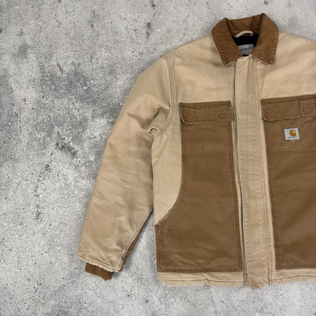 Carhartt × Vintage Carhartt WIP OG Arctic Coat Distressed Detroit Jacket Size US M / EU 48-50 / 2 - 4 Thumbnail