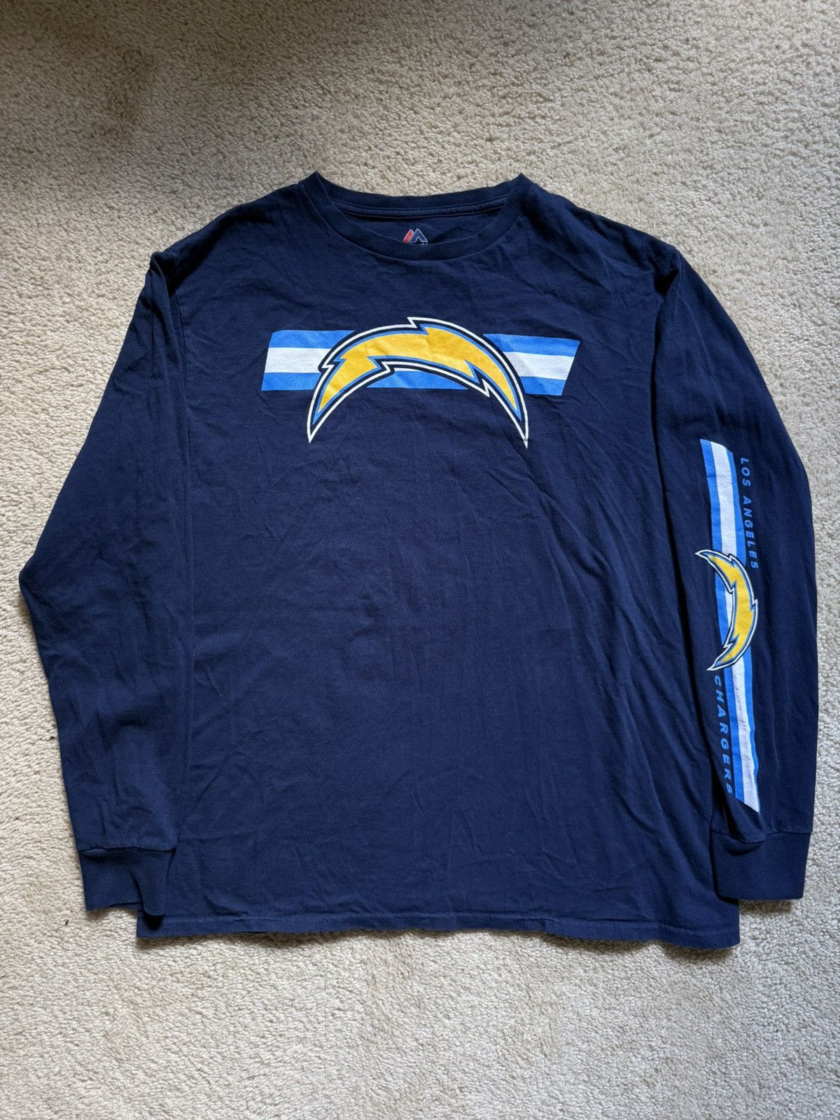 Majestic Los Angeles Chargers NFL Long Sleeve Shirt Size US L / EU 52-54 / 3 - 3 Thumbnail