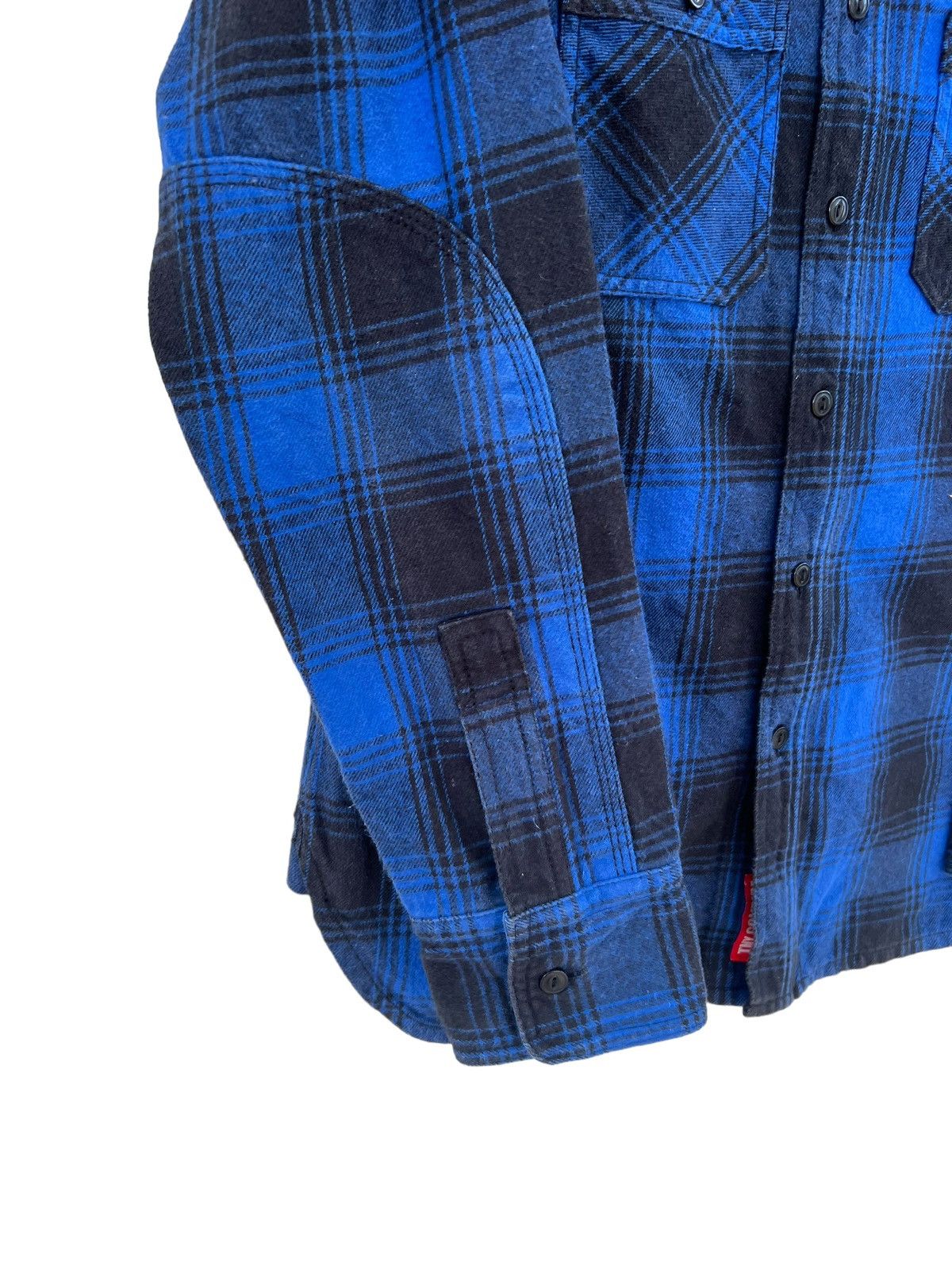Vintage Japan Brand Cab Clothing 30s 40s Style Thick Flannel Shirt Size US M / EU 48-50 / 2 - 13 Thumbnail