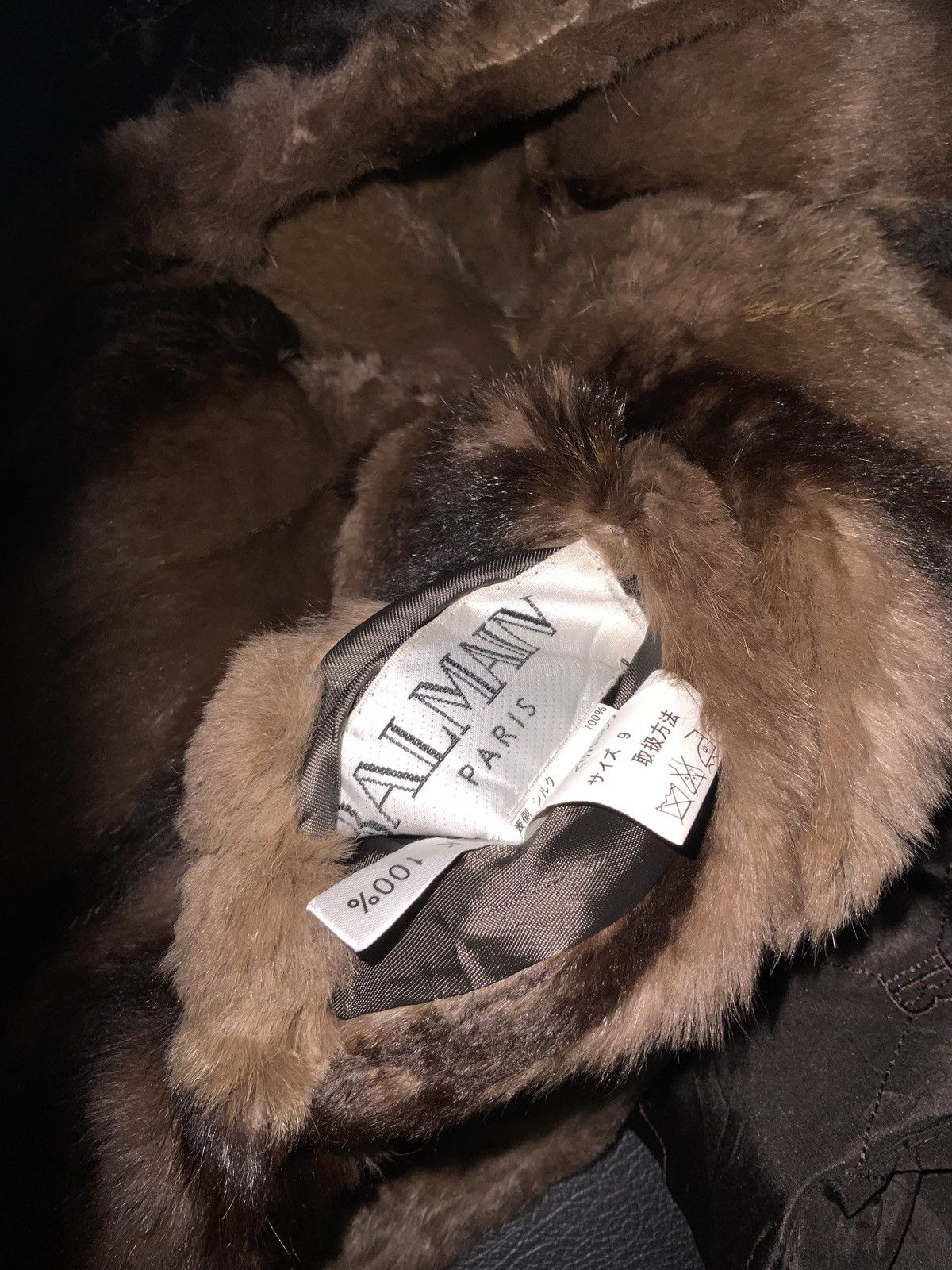 Balmain Balmain Rabbit Fur Jacket Reversible Size US M / EU 48-50 / 2 - 6 Thumbnail