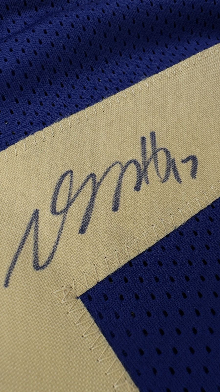 Adams Davante Adams Autographed Green Bay Packers Throwback Jersey Size US XL / EU 56 / 4 - 10 Thumbnail