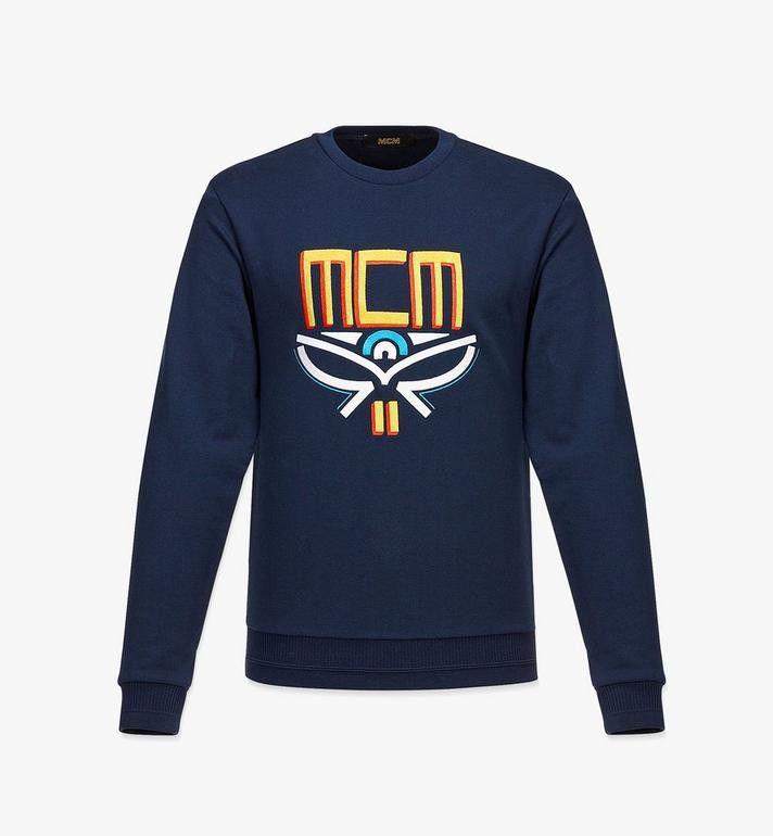 MCM MCM Men Geo Laurel Sweatshirt Blue centr logo M Size US M / EU 48-50 / 2 - 1 Thumbnail
