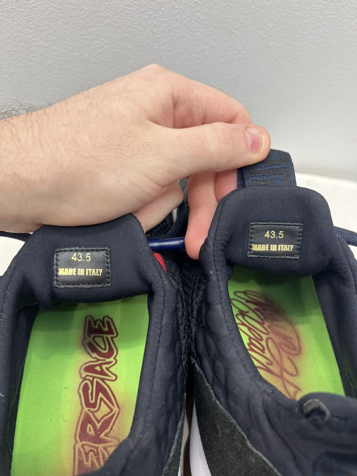 Versace Versace Chain Reaction Reflective Shoes Size US 10 / EU 43 - 4 Thumbnail