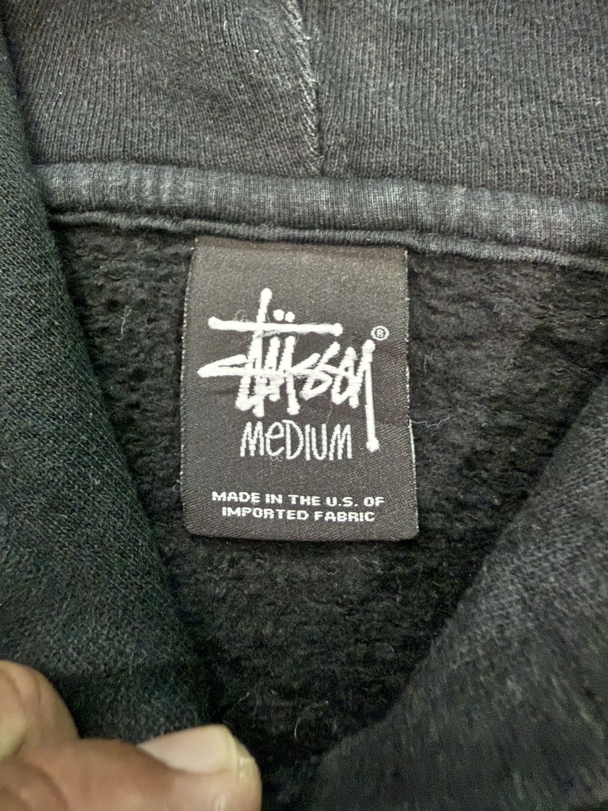 Stussy VINTAGE STUSSY 1980 N4 BIG LOGO HOODIE Size US M / EU 48-50 / 2 - 15 Thumbnail