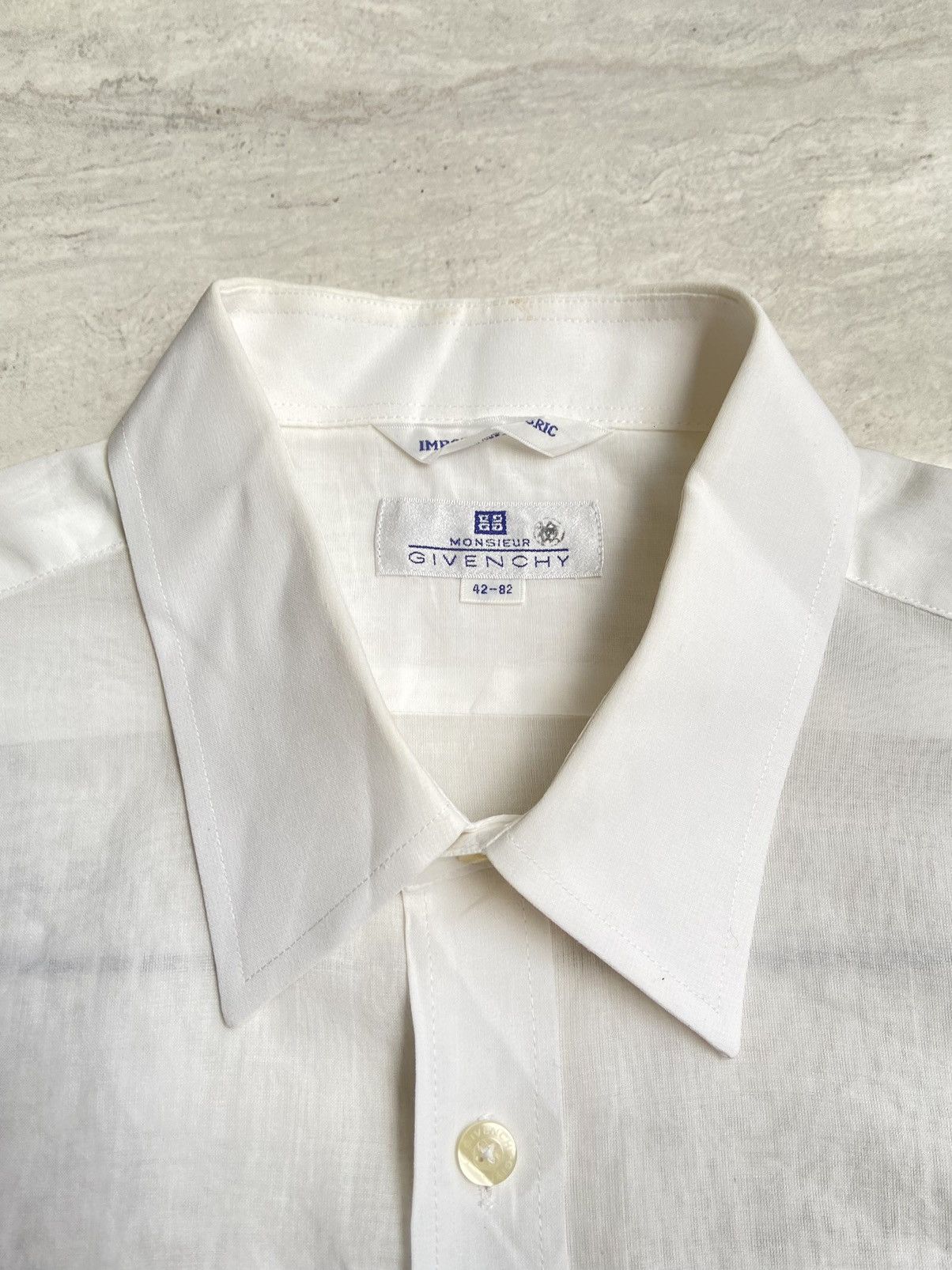 Givenchy GIVENCHY White Shirt Size US L / EU 52-54 / 3 - 6 Thumbnail