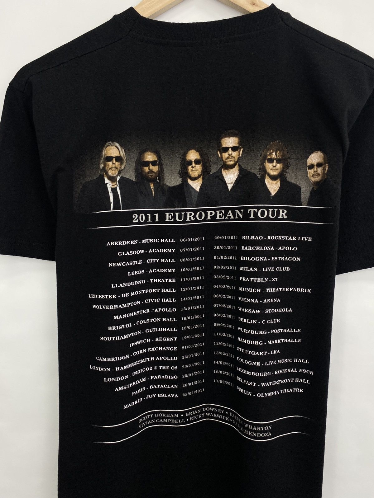 Band Tees × Vintage Vintage Thin Lizzy Band T-Shirt 2011 Rare Retro Size US M / EU 48-50 / 2 - 7 Thumbnail