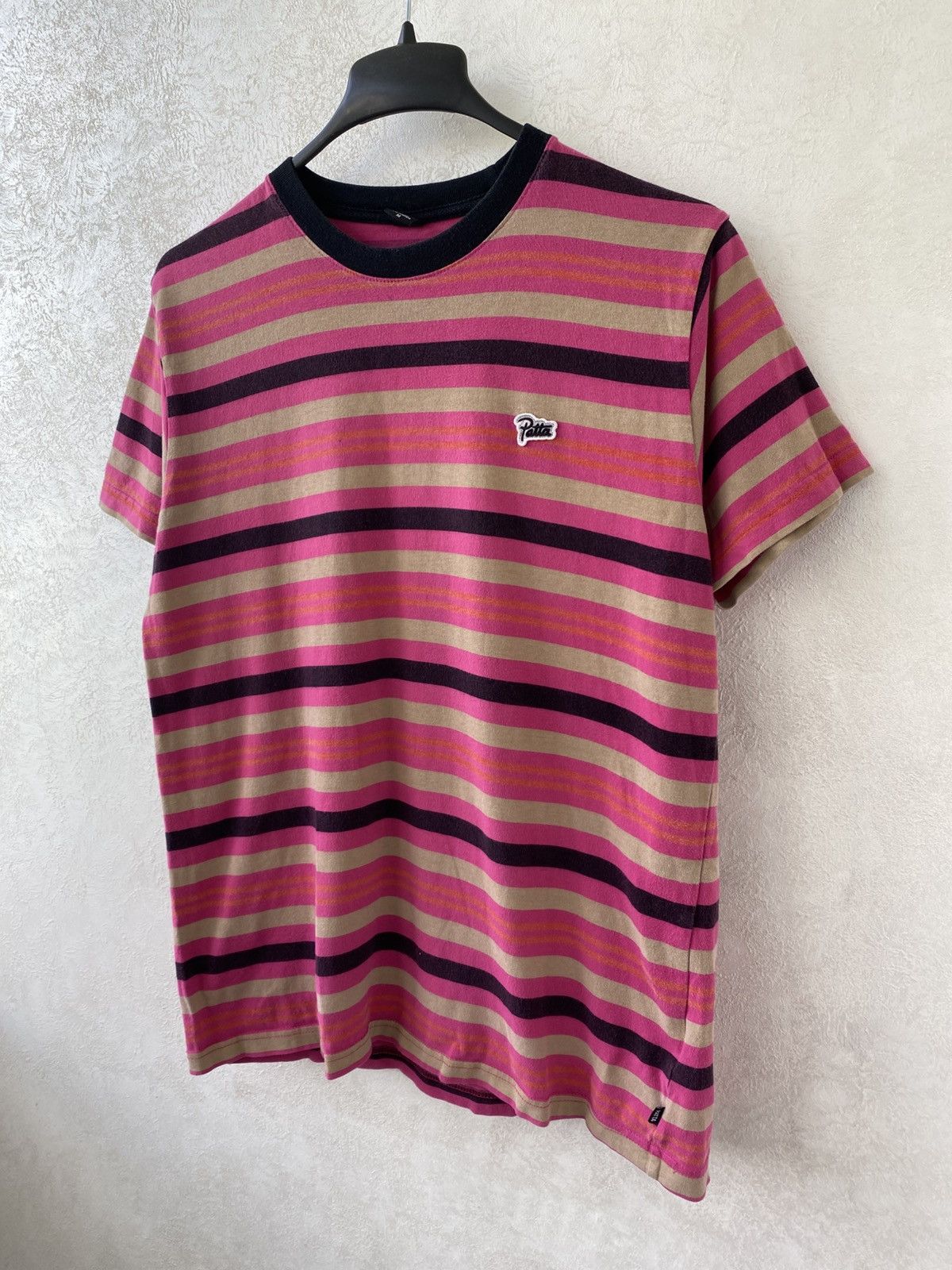 Patta Patta Stripped Multicolour Skater T Shirt Size M Size US M / EU 48-50 / 2 - 2 Thumbnail