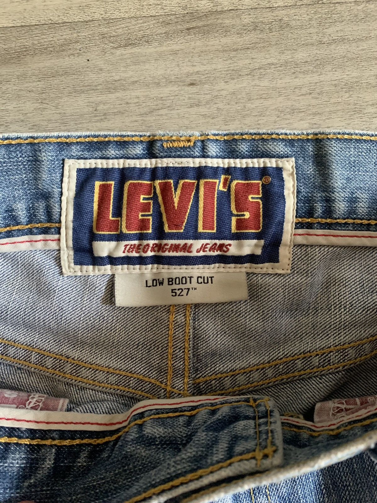 Levi's Vintage Clothing × Vintage vintage 527 Levi’s bootcut jeans Size US 32 / EU 48 - 3 Thumbnail