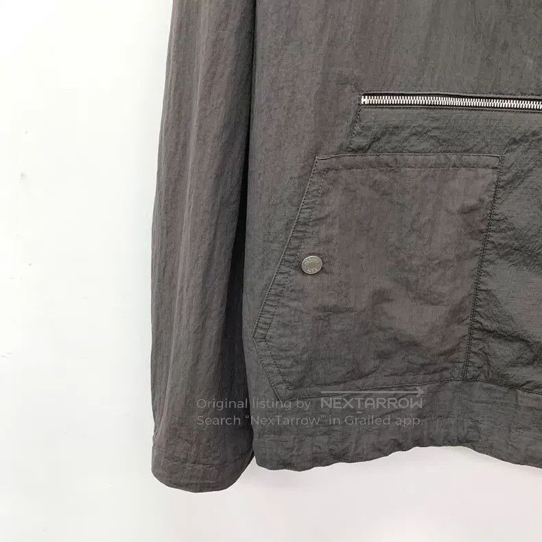 Hermes Hermes Licorice cotton hooded half-zip long sleeve jacket Size US M / EU 48-50 / 2 - 4 Thumbnail