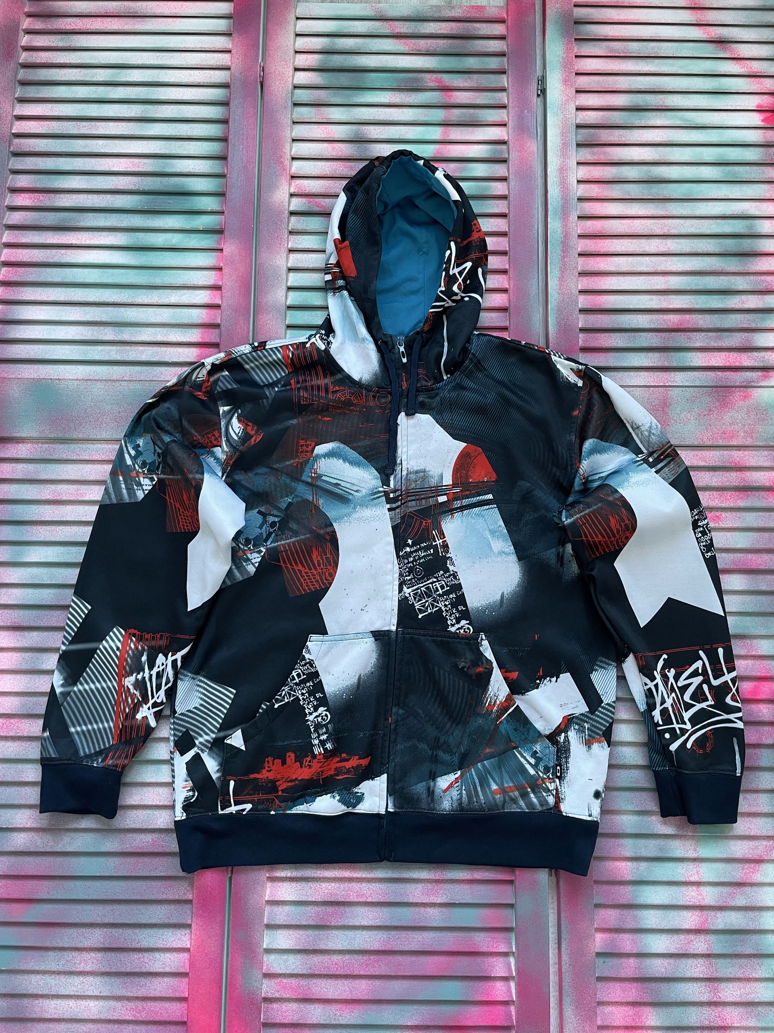 Vintage Y2K Oakley Technical Zip Hoodie