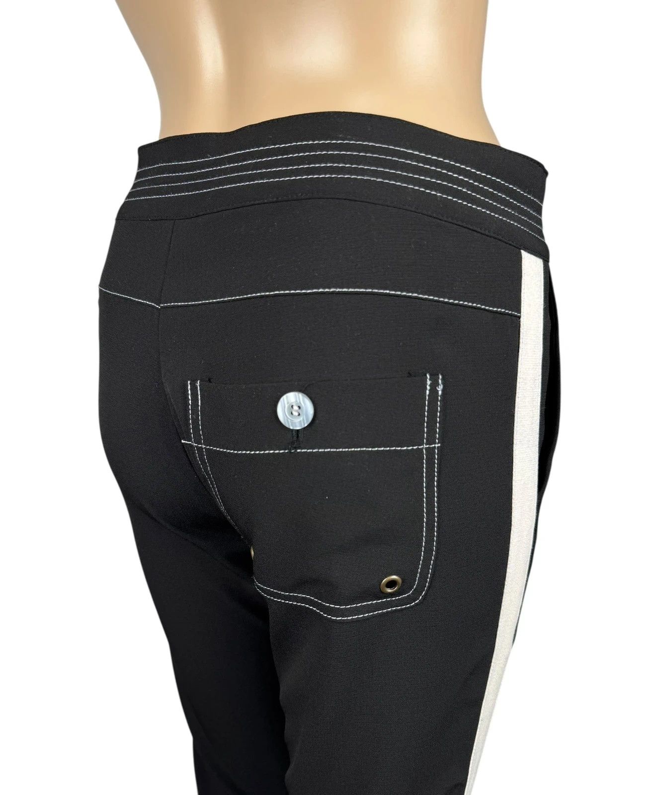 Chloe Chloe Crop Skinny Pants Viscose Acetate size 36 Size 26" / US 2 / IT 38 - 8 Thumbnail