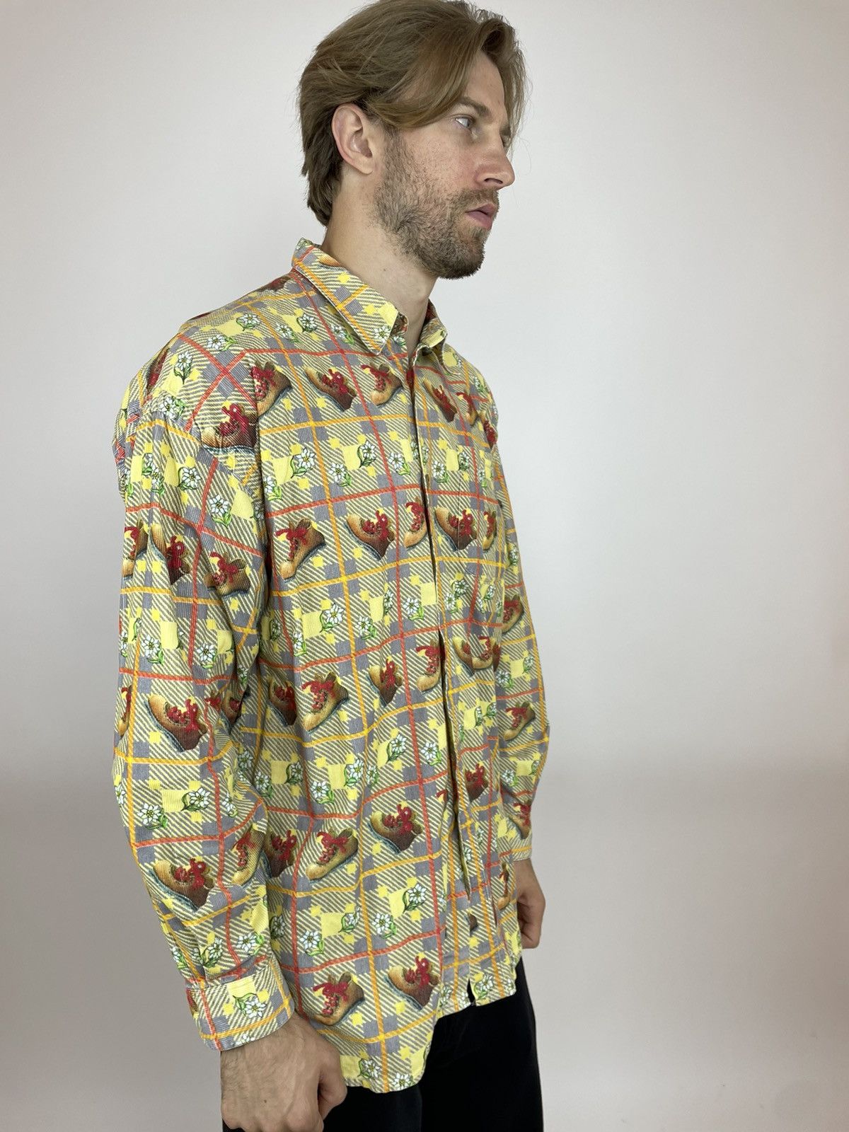 Japanese Brand × Vintage Key West Plaid shirt long sleeve Vintage Mens size Large Size US L / EU 52-54 / 3 - 5 Thumbnail