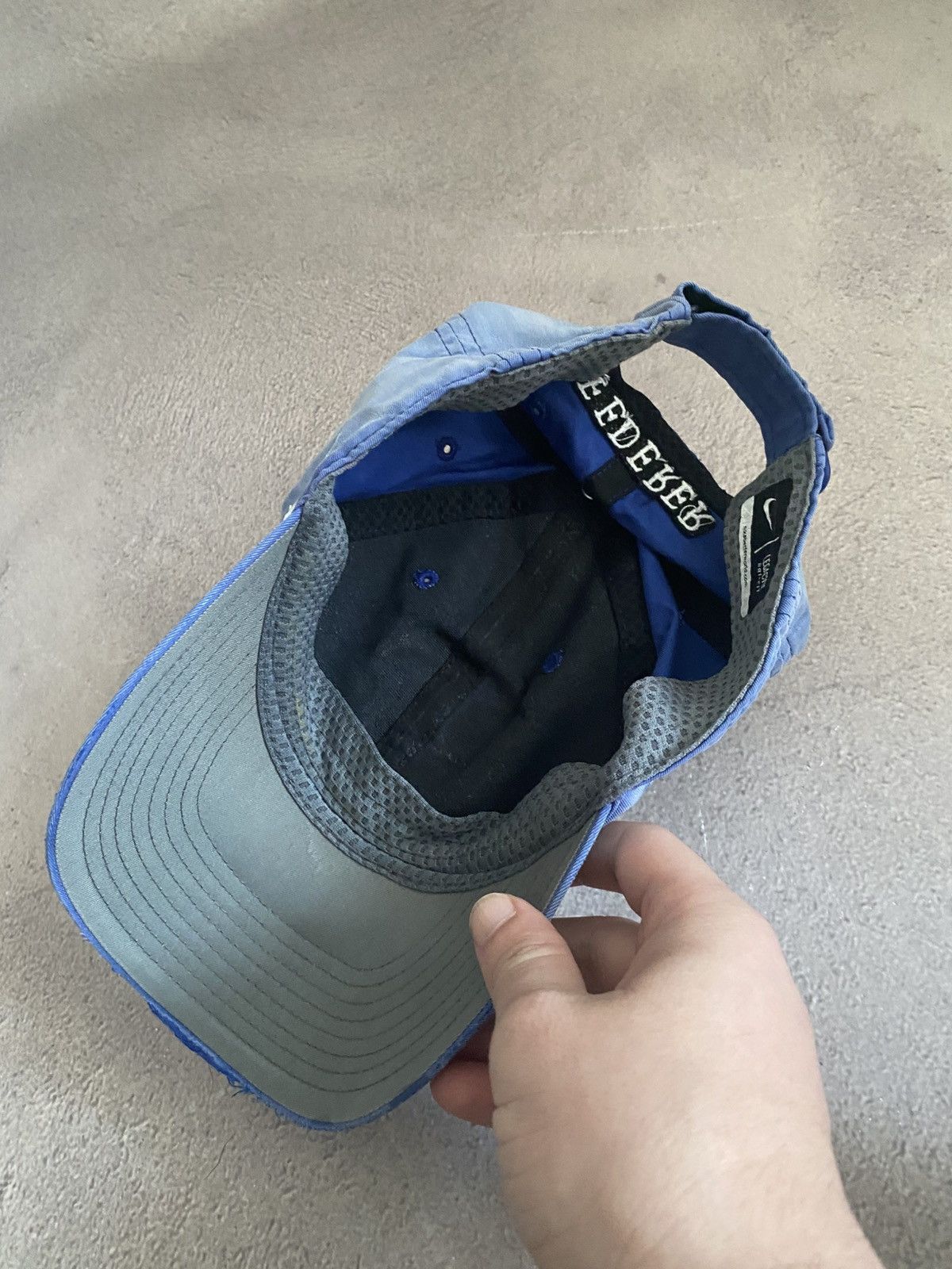 Nike × Vintage Nike RF vintage distressed hat cap Size ONE SIZE - 7 Thumbnail