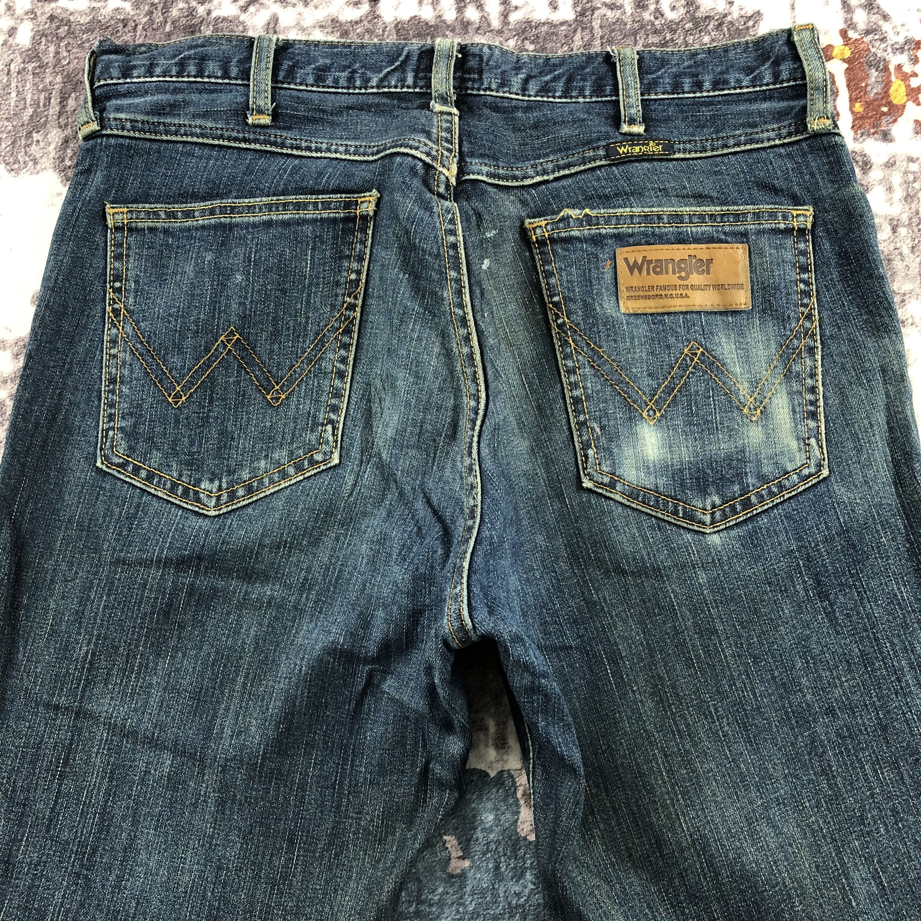 Vintage × Wrangler Vintage Blue Wash Wrangler Jeans-JM2221 Size US 33 - 5 Thumbnail