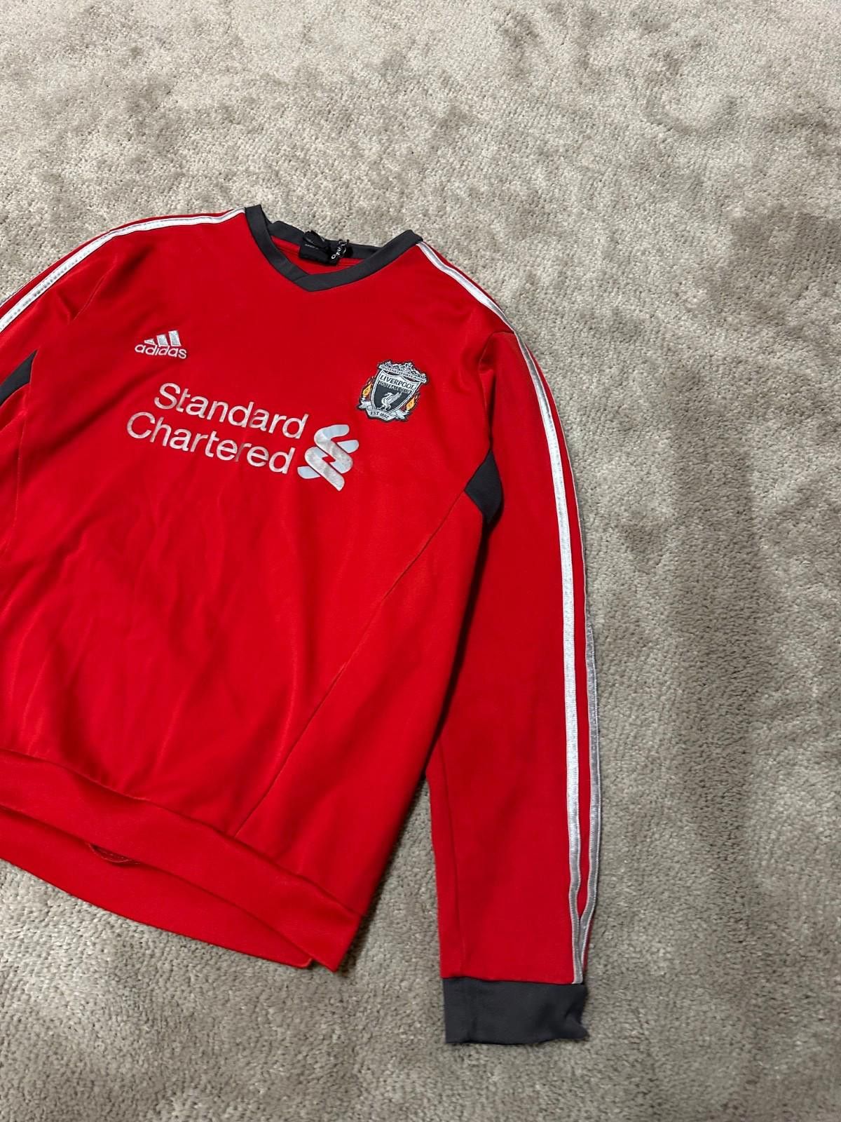 Adidas LIVERPOOL 2011/12 TRAINING FOOTBAL SOCCER SWEATSHIRT ADIDAS Size US XL / EU 56 / 4 - 3 Thumbnail