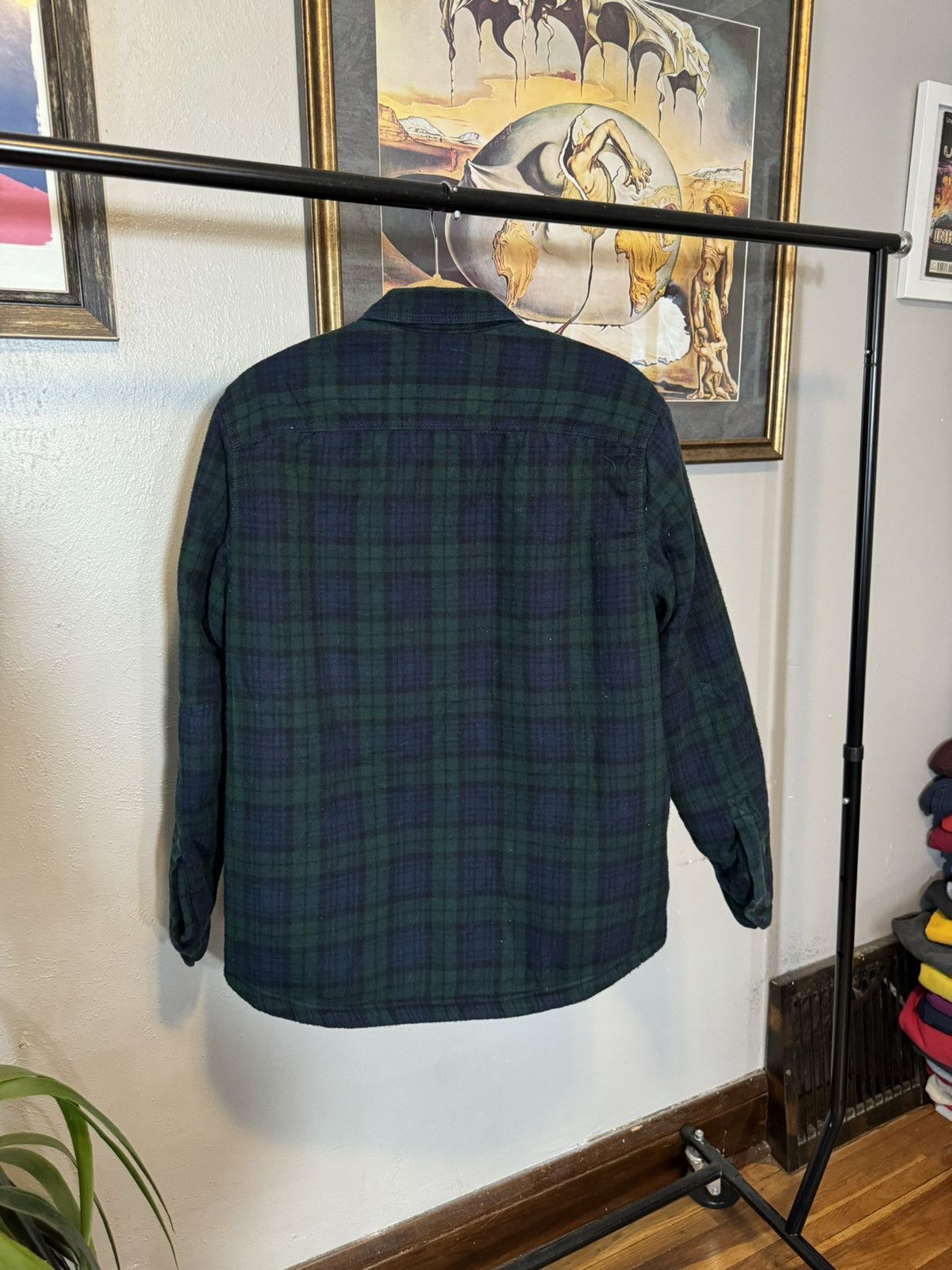 L.L. Bean × Vintage Vintage L.L. Bean Sherpa Lined Flannel Size US M / EU 48-50 / 2 - 5 Thumbnail