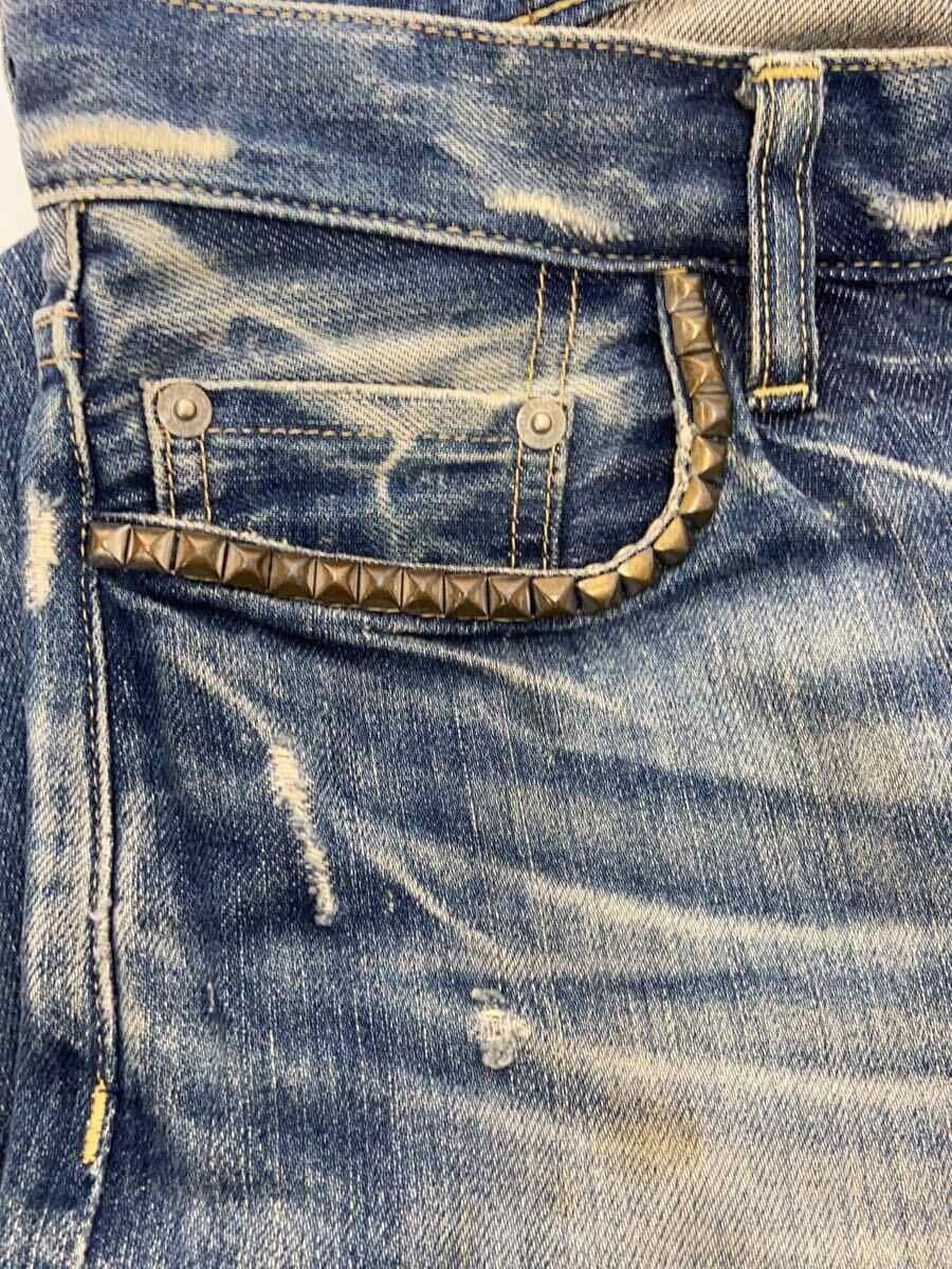 Hysteric Glamour Distressed Denim Jeans Size US 28 / EU 44 - 6 Thumbnail