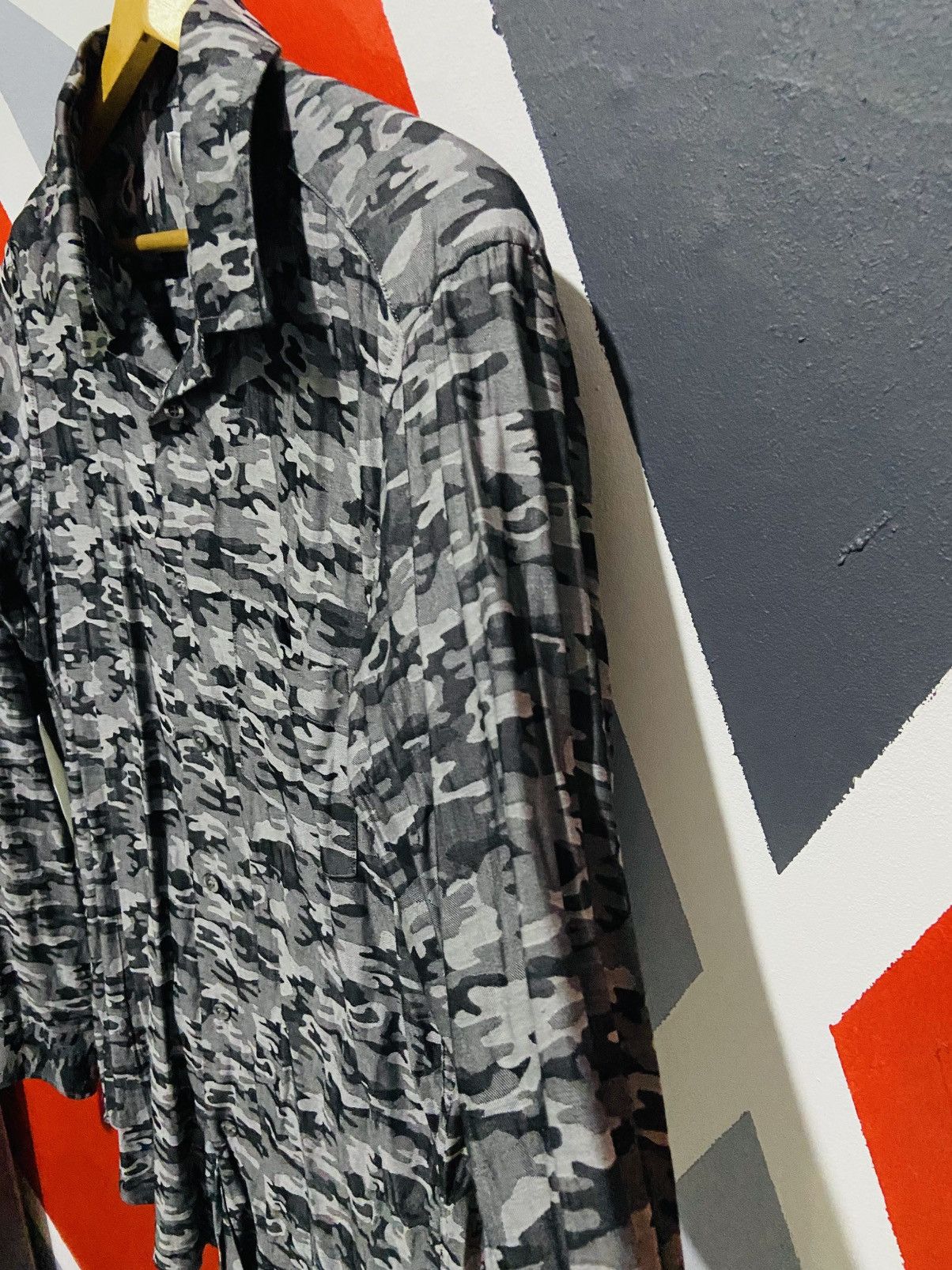 Pierre Cardin Pierre Cardin Camo Button Up Tee Size US M / EU 48-50 / 2 - 3 Thumbnail