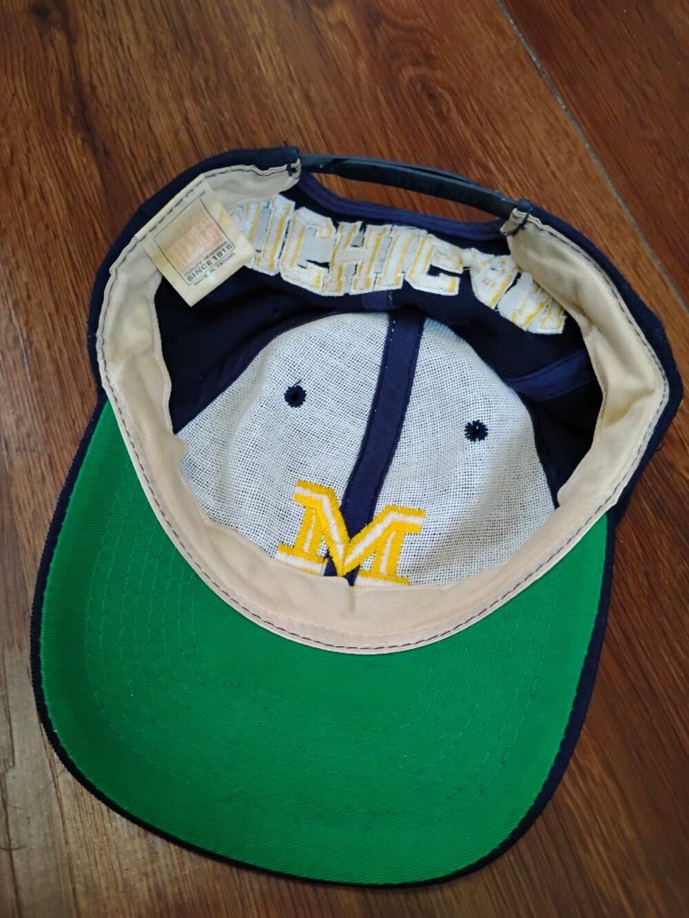 American Needle Vintage American Needle Michigan Wolverines Blockhead Hat Size ONE SIZE - 6 Thumbnail