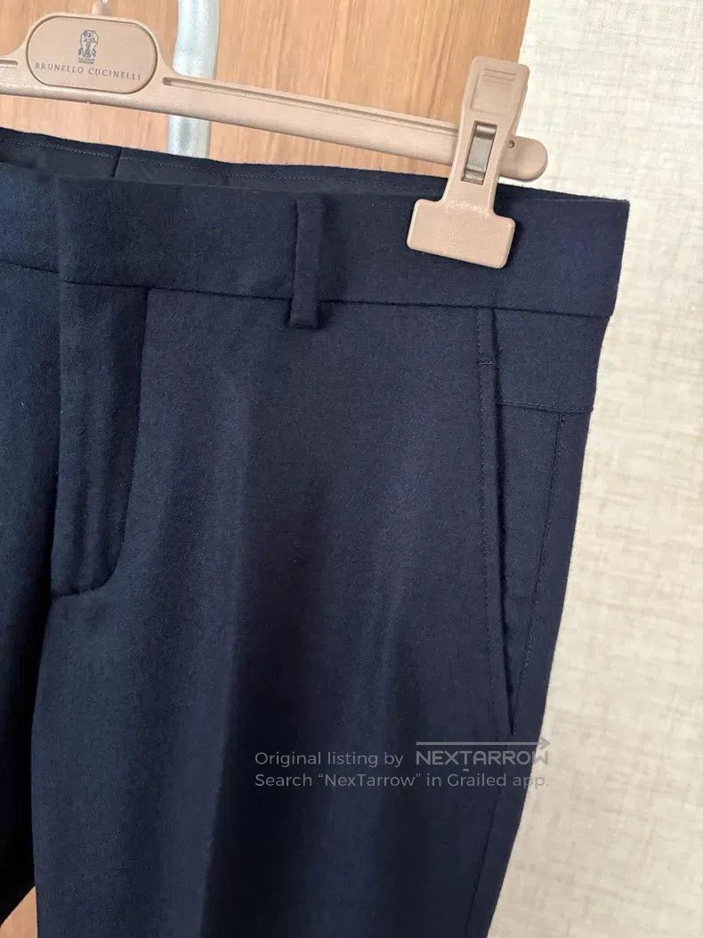 Hermes Hermes Men's cashmere leisure pants for autumn and winter Size US 26 / EU 42 - 3 Thumbnail