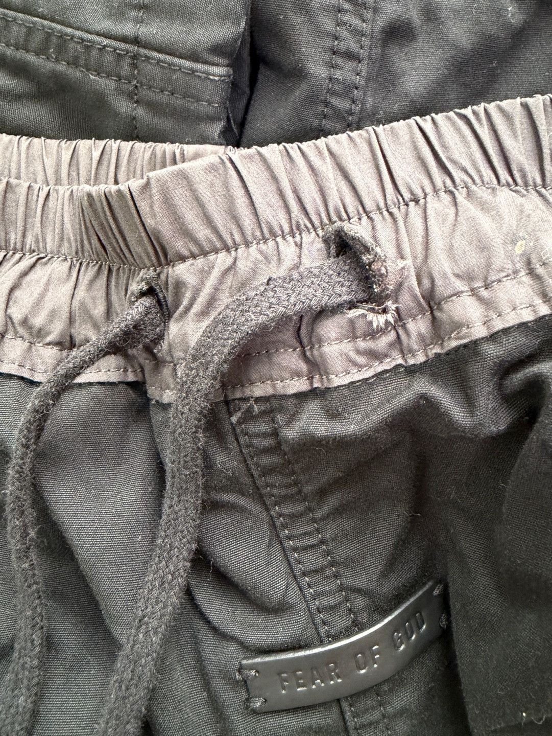 Fear of God Fear of God 7th Cargo Pants Black Eternal 8th 6th Size US 28 / EU 44 - 2 Thumbnail