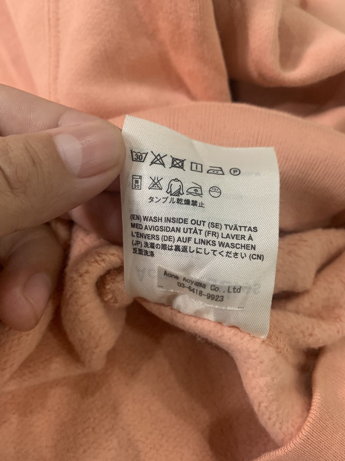 Acne Studios Fint Face PSS17 sweatshirt Size M / US 6-8 / IT 42-44 - 6 Thumbnail