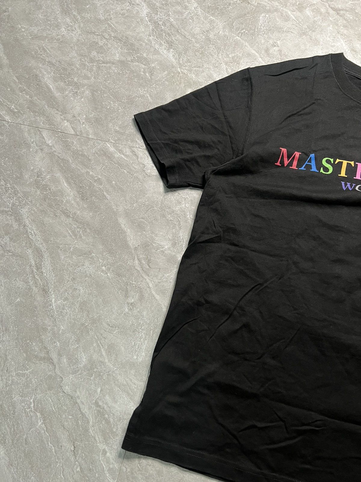 Mastermind Japan Mastermind World Coloured Logo Tee With Back Skull Print Size US L / EU 52-54 / 3 - 6 Thumbnail