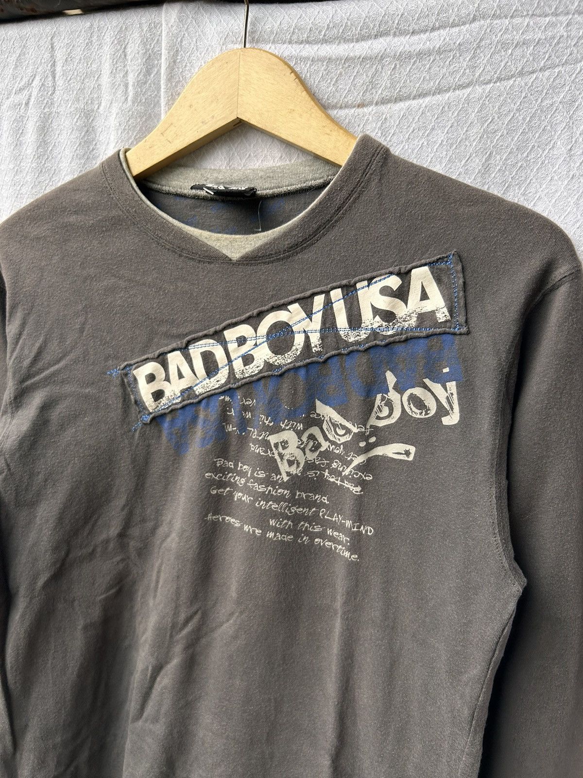 If Six Was Nine Badboy japanese style poem longsleeve Size US S / EU 44-46 / 1 - 3 Thumbnail