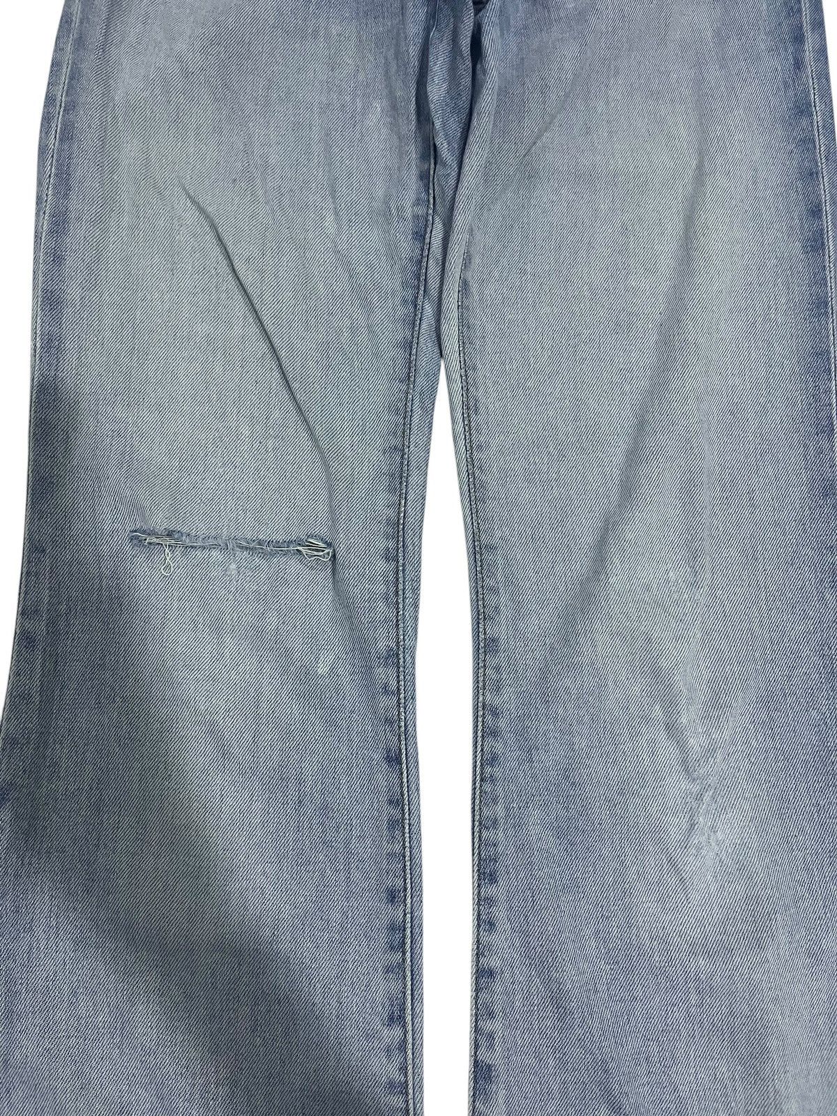 If Six Was Nine × Japanese Brand × Le Grande Bleu (L.G.B.) FLARE💥 JAPANESE BRAND Y2K GU WASHED BLUE JEANS Size 28" / US 6 / IT 42 - 3 Thumbnail