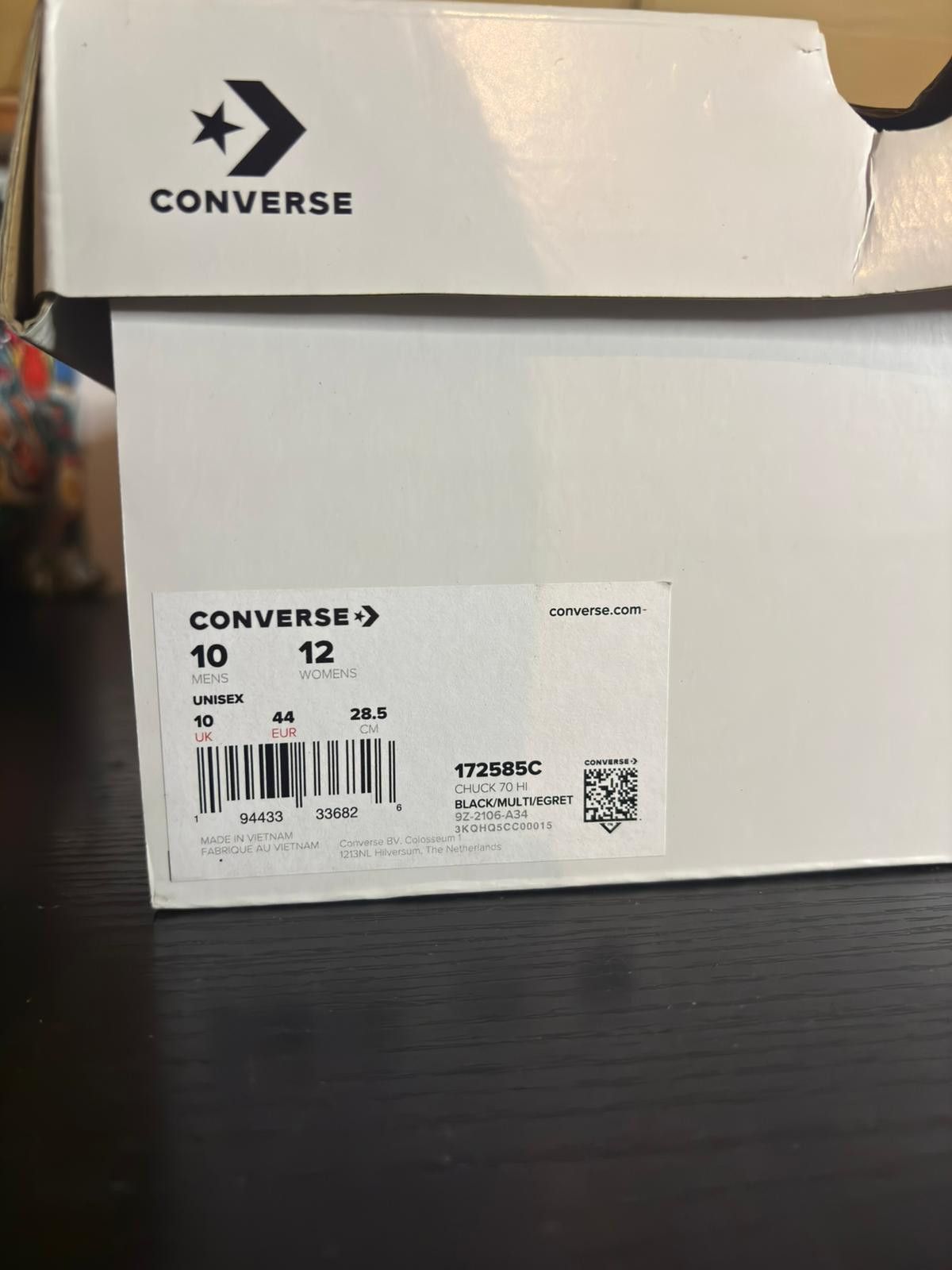 Converse Jean-Michel Basquiat Chuck 70 High 'Kings of Egypt III' Size US 11 / EU 44 - 5 Thumbnail