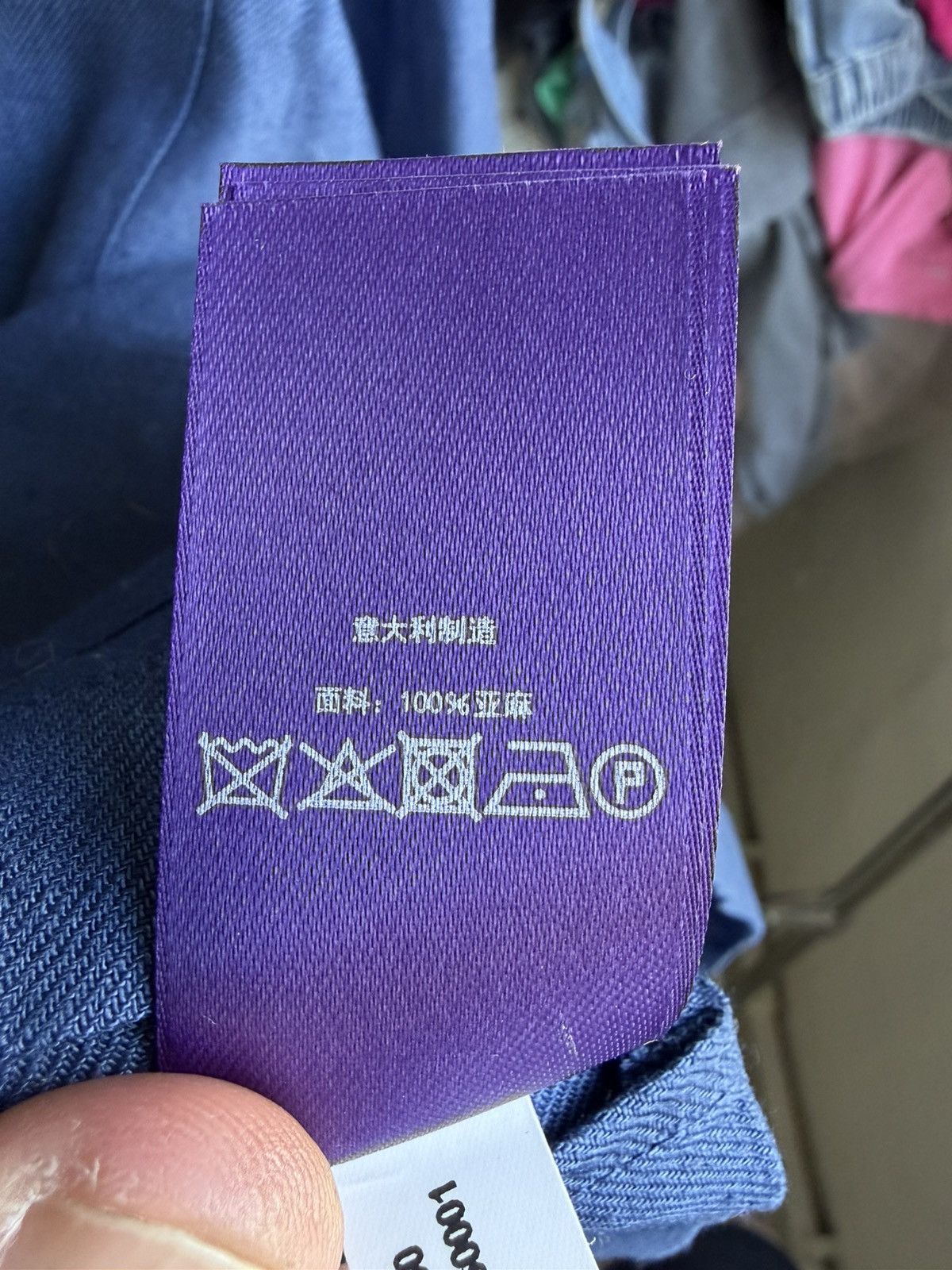 Ralph Lauren Purple Label Ralph Lauren Purple Label Linen Toggle Jacket Asher Slub Size US L / EU 52-54 / 3 - 20 Thumbnail