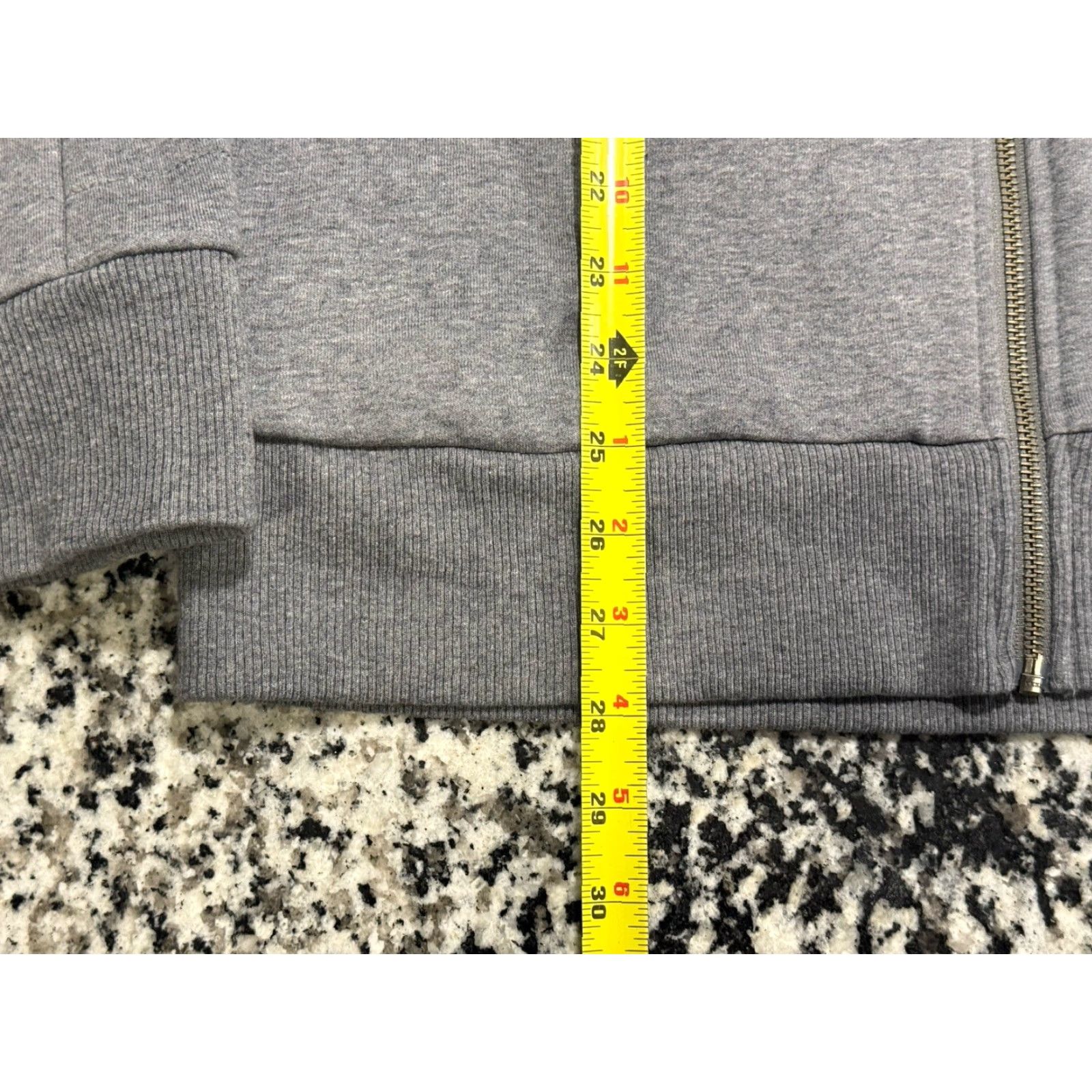 Vintage Pact One For All Full Zip Hoodie Unisex Sz L Gray Organic Cotton Blend Size L / US 10 / IT 46 - 2 Thumbnail