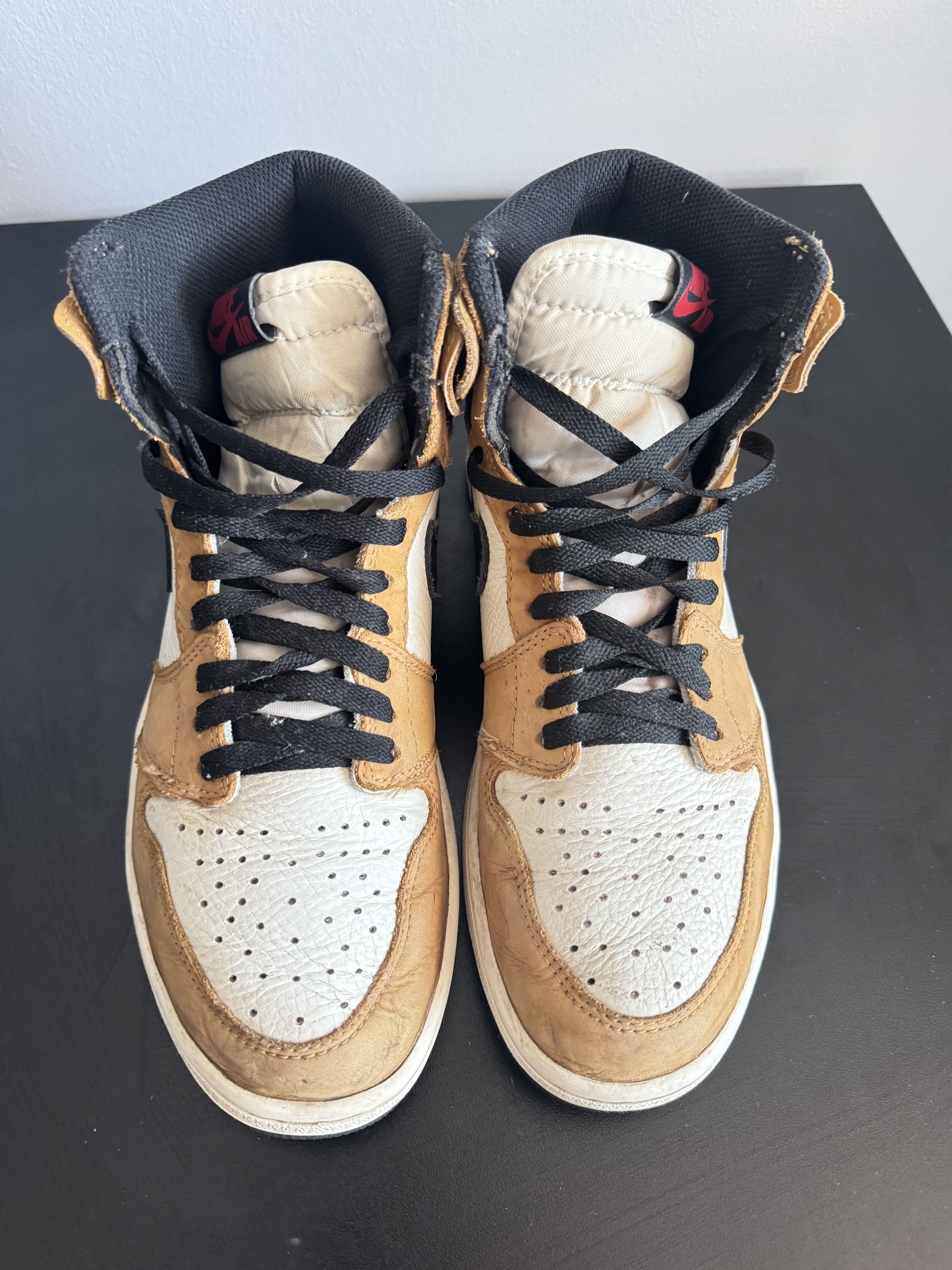 Jordan Brand Nike Air Jordan 1 High Rookie Of The Year bred banned royal Size US 9 / EU 42 - 4 Thumbnail