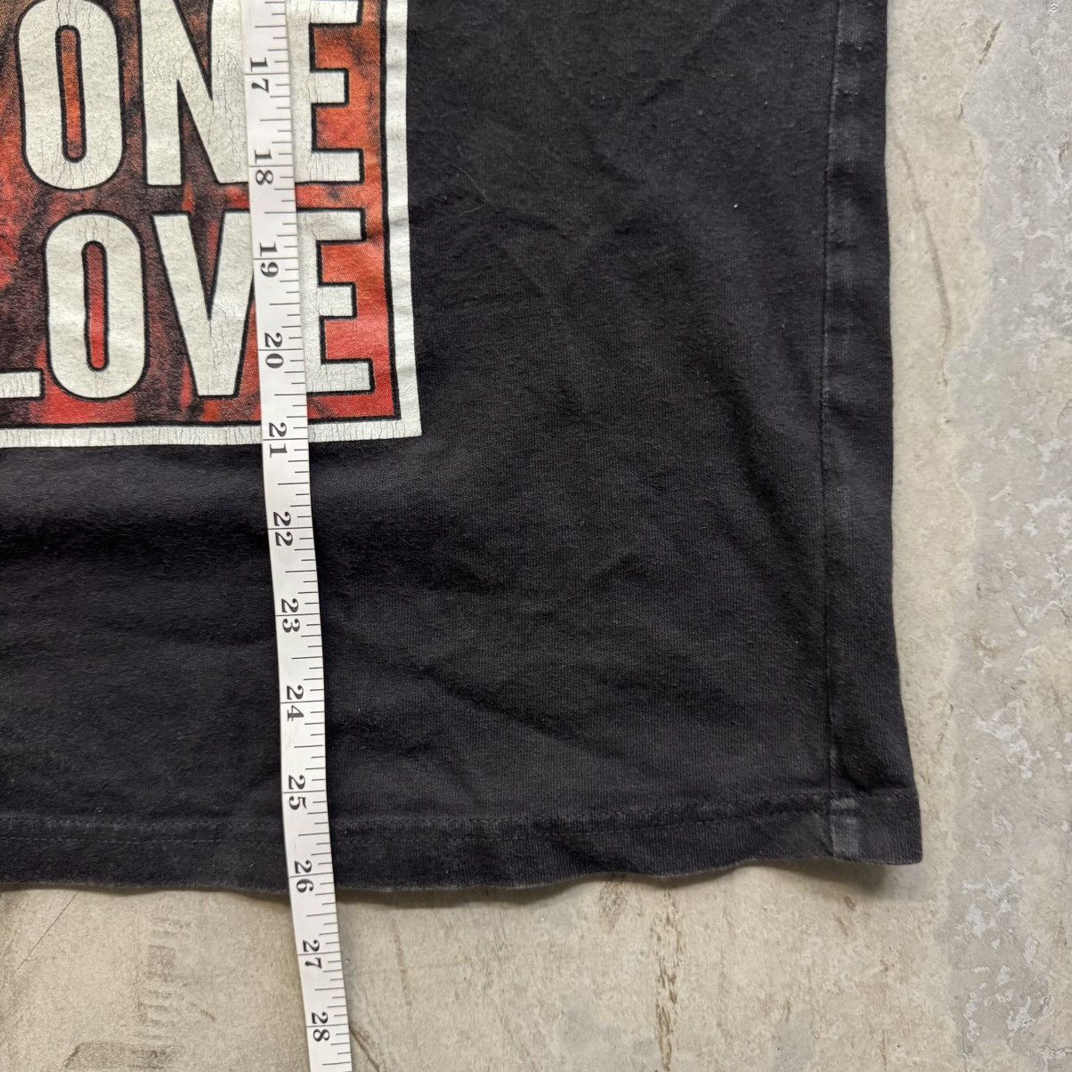 Bob Marley Vintage 90s Y2K Bob Marley One Love Graphic T Shirt Black M Size US M / EU 48-50 / 2 - 4 Thumbnail