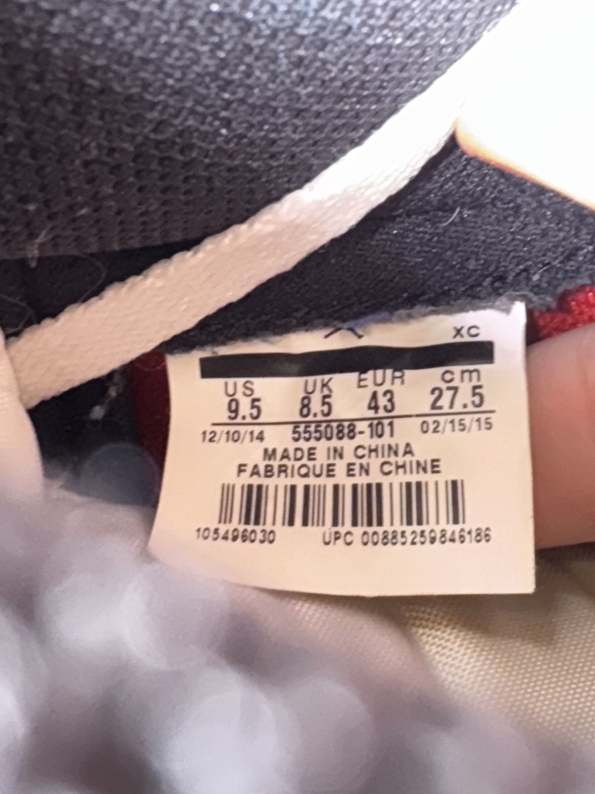 Jordan Brand Jordan 1 Chicago 2015 Size US 9.5 / EU 42-43 - 8 Thumbnail