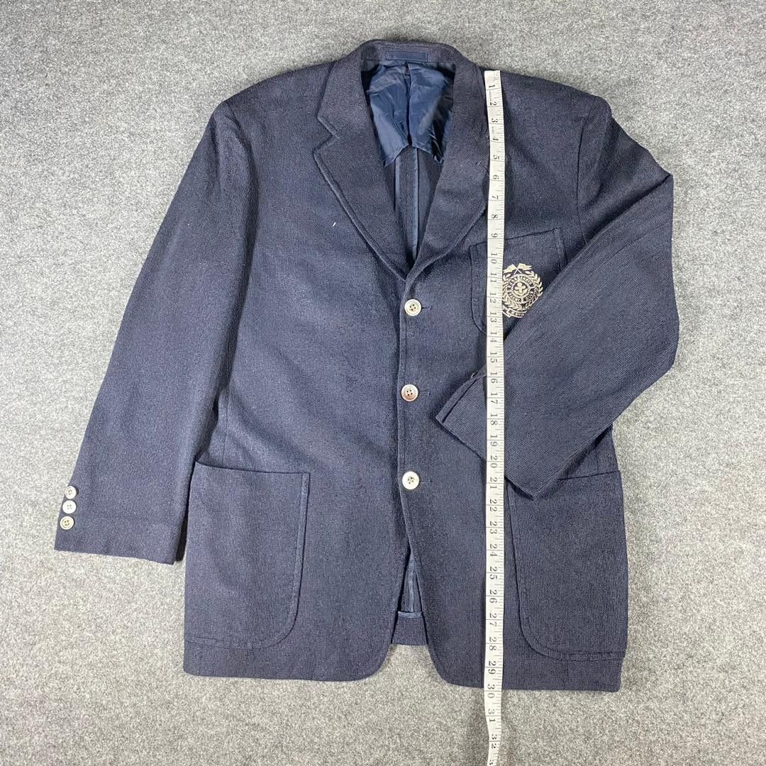Burberry Vintage Burberry Yacht Club Blazer Jacket Size US L / EU 52-54 / 3 - 6 Thumbnail