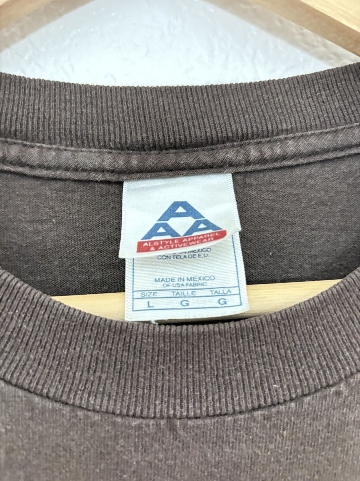 Vintage 00’s Hard Work Never Hurt Anyone Vintage Quote Tee Size US L / EU 52-54 / 3 - 3 Thumbnail