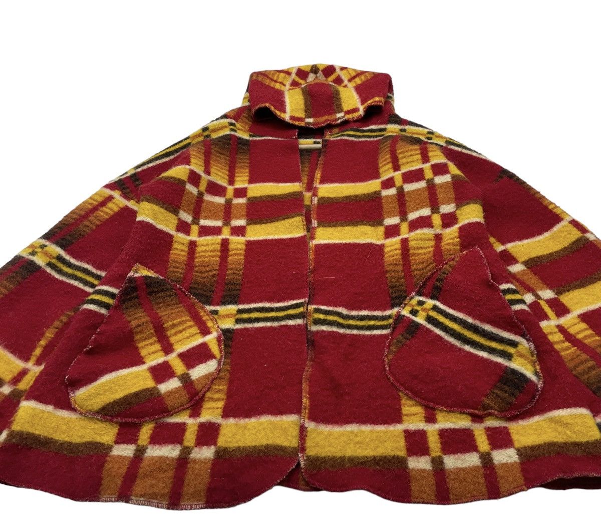 Native 🔥Vintage Native Tartan Button Less Jacket Size S / US 4 / IT 40 - 3 Thumbnail