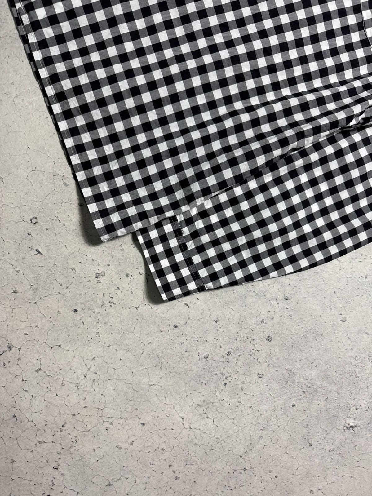 Prada Prada Checked Button Up Luxury Shirt Size US M / EU 48-50 / 2 - 4 Thumbnail