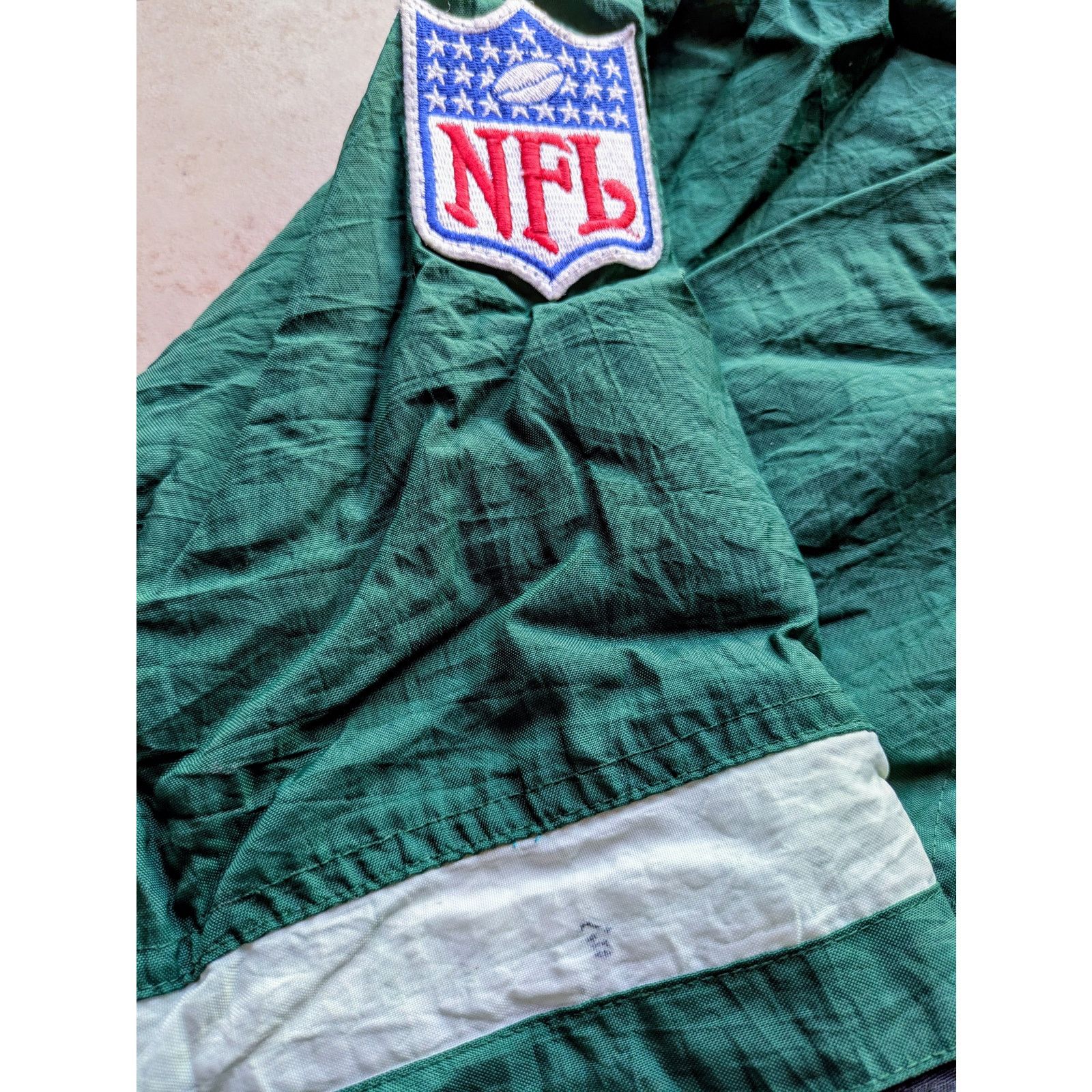 Apex Philadelphia Eagles 90s APEX puffer 1/2 L kelly NFL Pro vtg Size US L / EU 52-54 / 3 - 6 Thumbnail