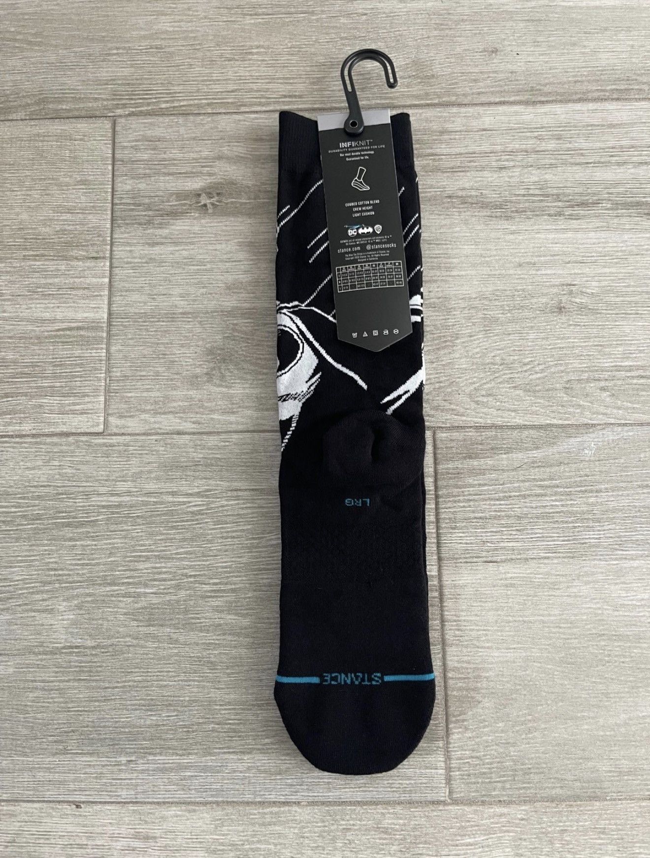 Stance Socks Stance Batman Infiknit Black Crew Socks Box Set Sz Large New Size ONE SIZE - 4 Thumbnail