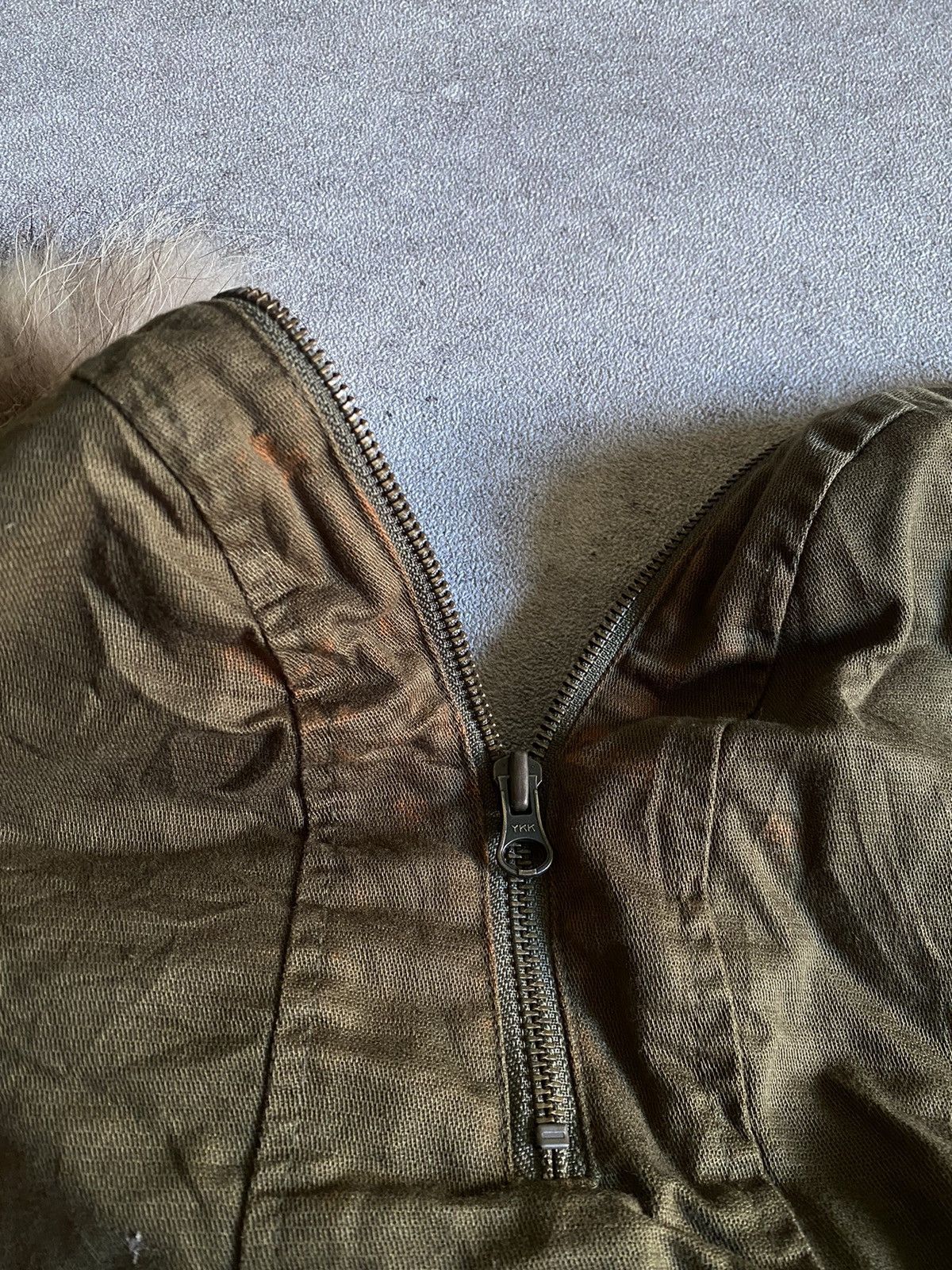 GOA N3B Beams Military Fur Bomber ~ Goa Style Size US M / EU 48-50 / 2 - 5 Thumbnail