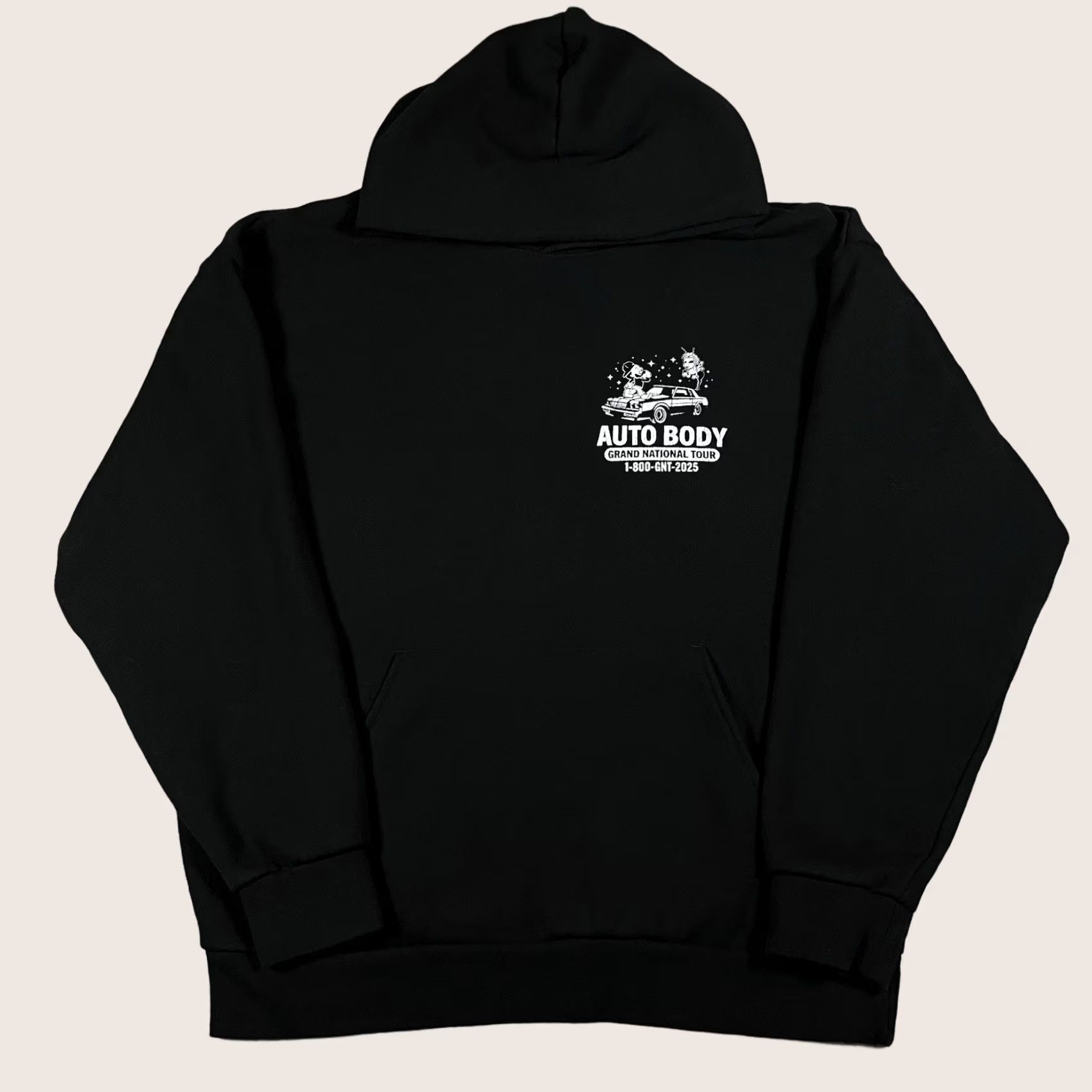 Vintage Kendrick Lamar Hoodie Mens XL SZA Grand National Tour Hoodie VIP Hip Hop Rap Hoodie Black Graphic Print Size US XL / EU 56 / 4 - 1 Thumbnail