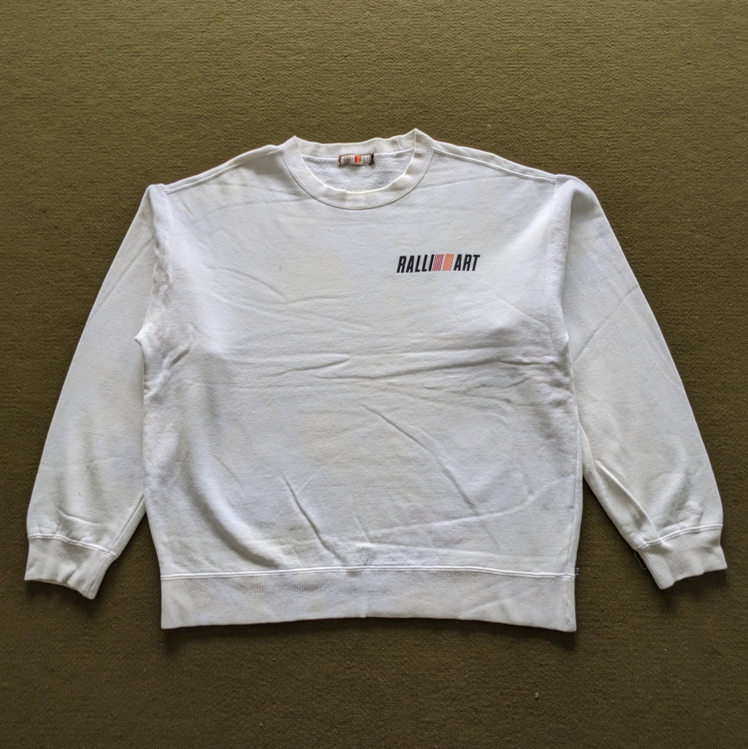 Other Vintage MITSUBISHI RALLI ART Sports Sweatshirt Size US L / EU 52-54 / 3 - 2 Thumbnail