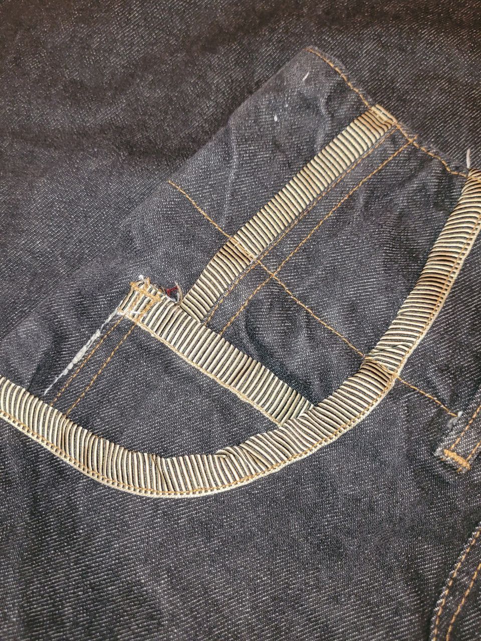 Other Vintage Baggy Denim Jorts Wide Leg Skate Shorts Indigo Blue Size US 28 / EU 44 - 5 Thumbnail